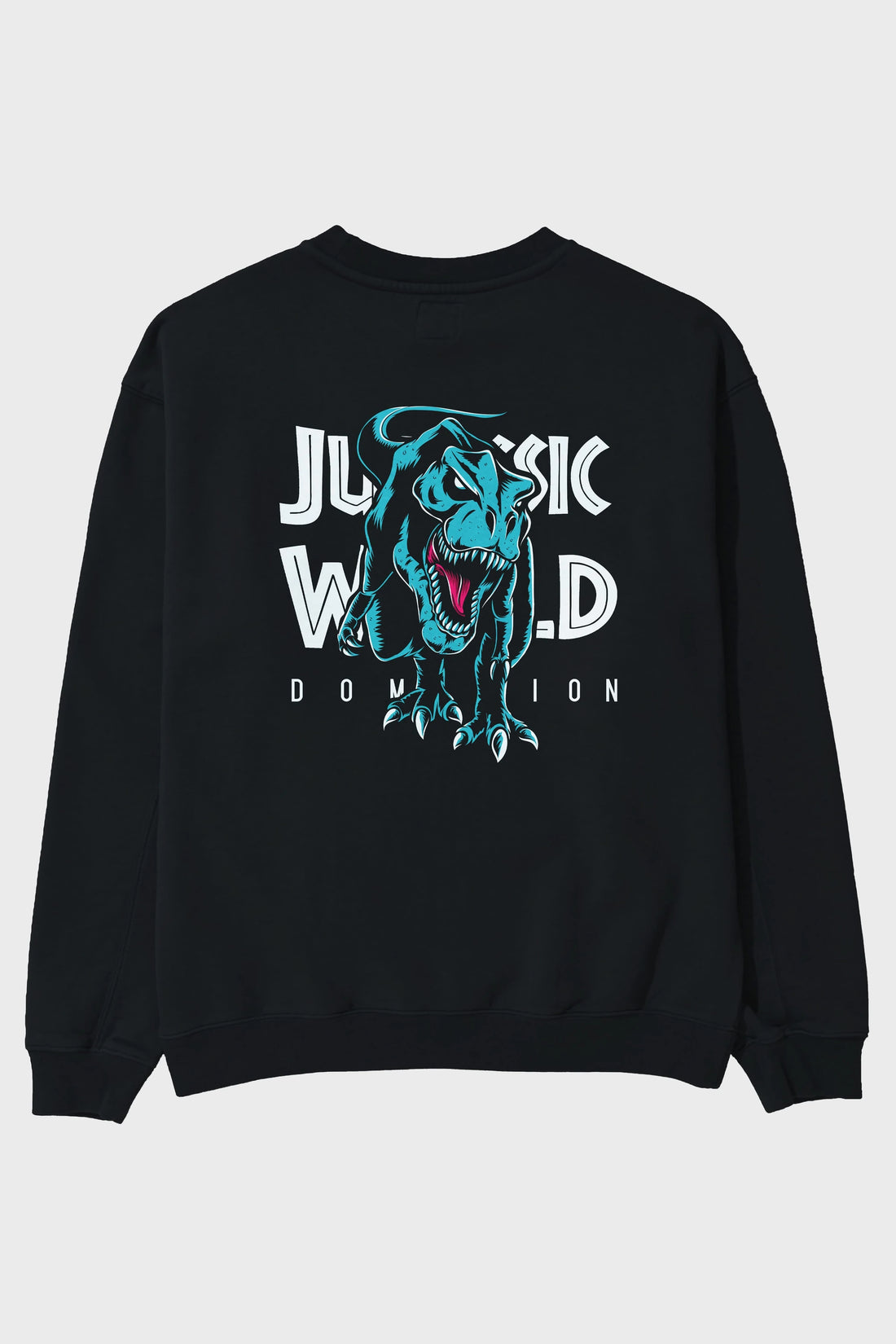Jurassic Park (1) Arka Baskılı Oversize Sweatshirt Erkek Kadın Unisex