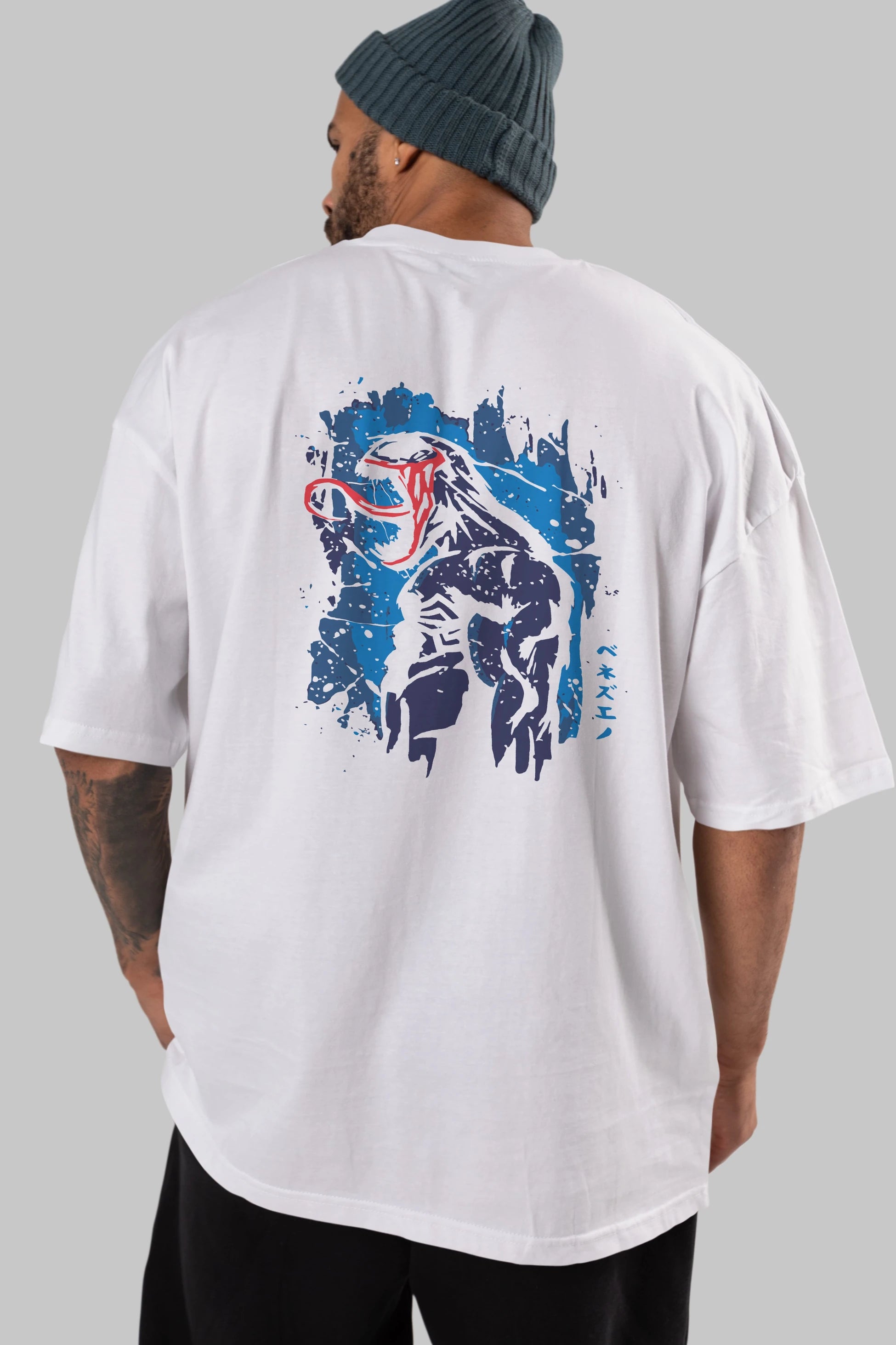 Venom (24) Arka Baskılı Oversize t-shirt Erkek Kadın Unisex %100 Pamuk Bisiklet Yaka tişort