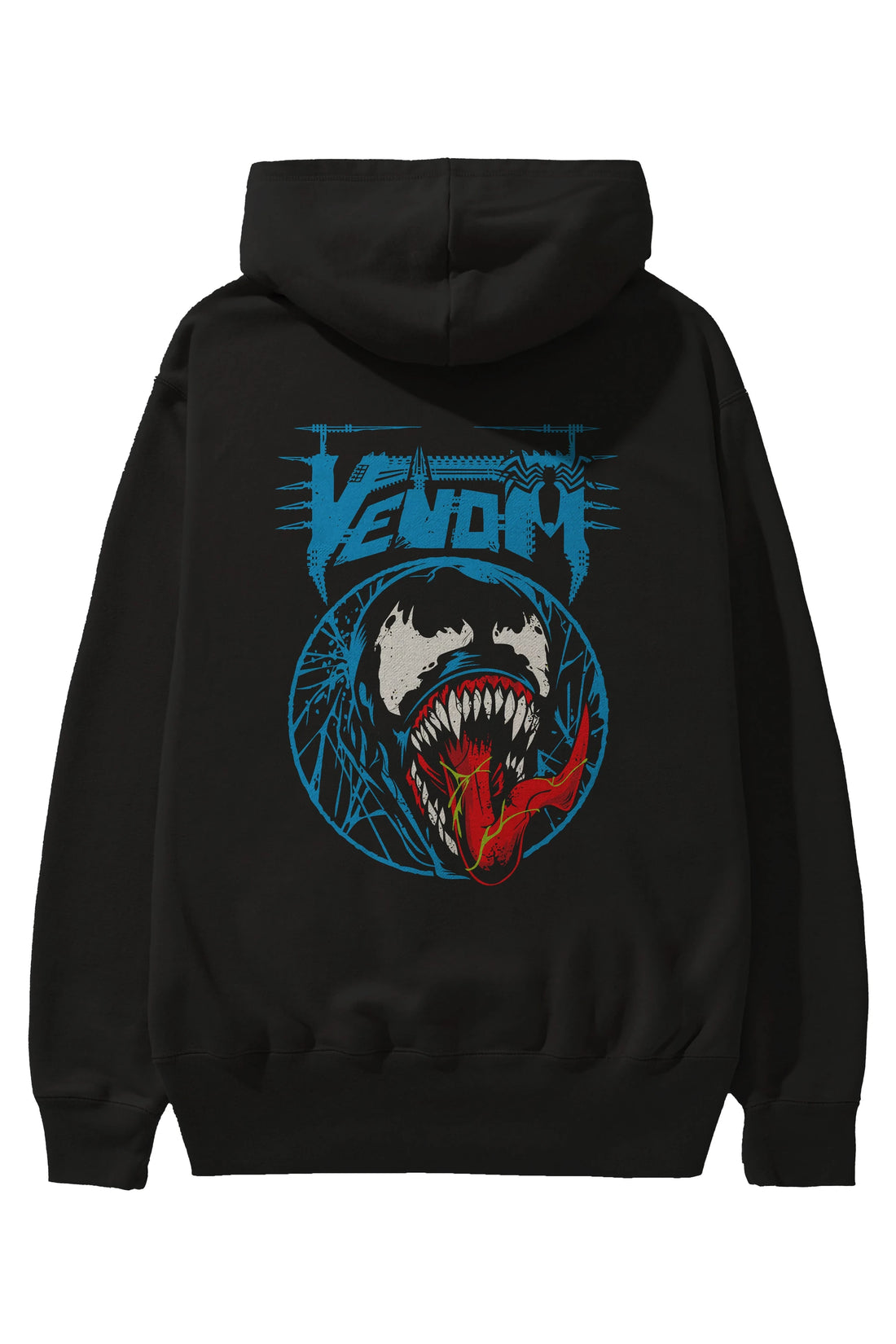 Venom (23) Arka Baskılı Hoodie Oversize Kapüşonlu Sweatshirt Erkek Kadın Unisex
