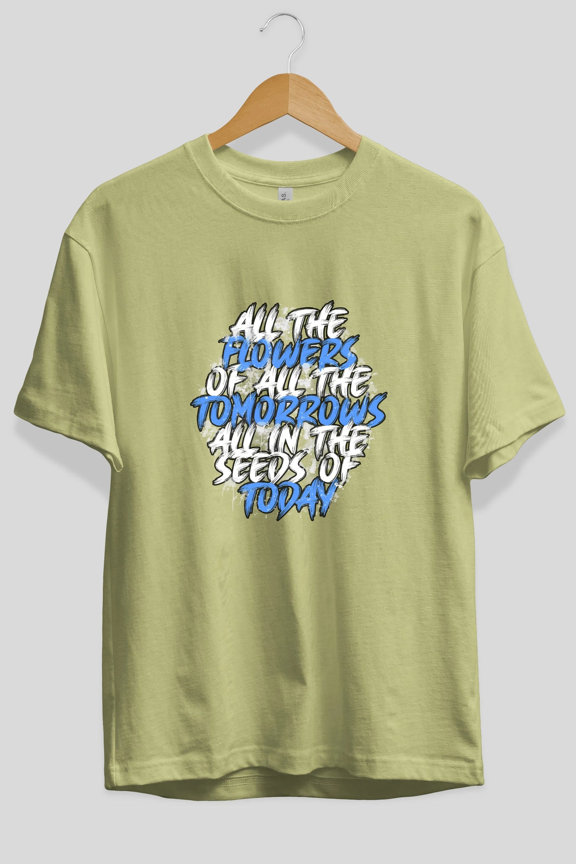 All The Flowers Of All The Tomorrows Ön Baskılı Oversize t-shirt Erkek Kadın Unisex