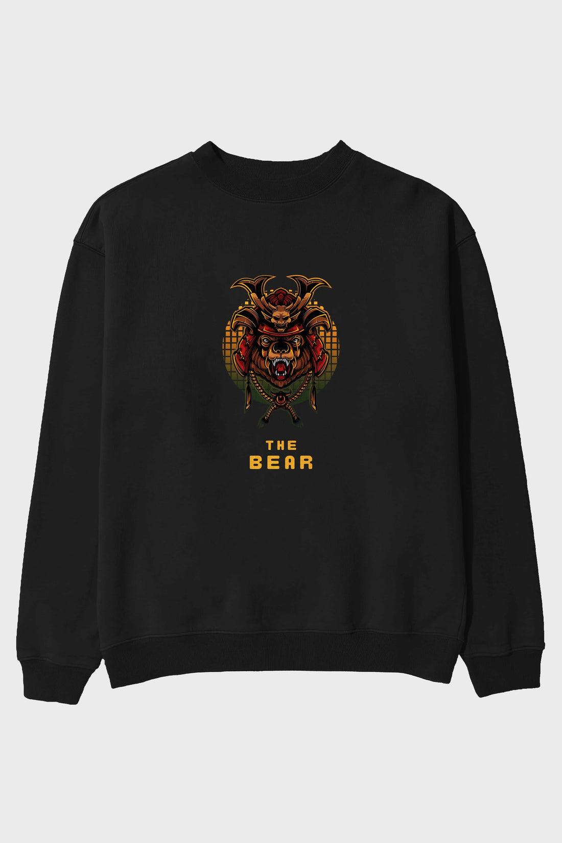The Bear 2 Ön Baskılı Oversize Sweatshirt Erkek Kadın Unisex