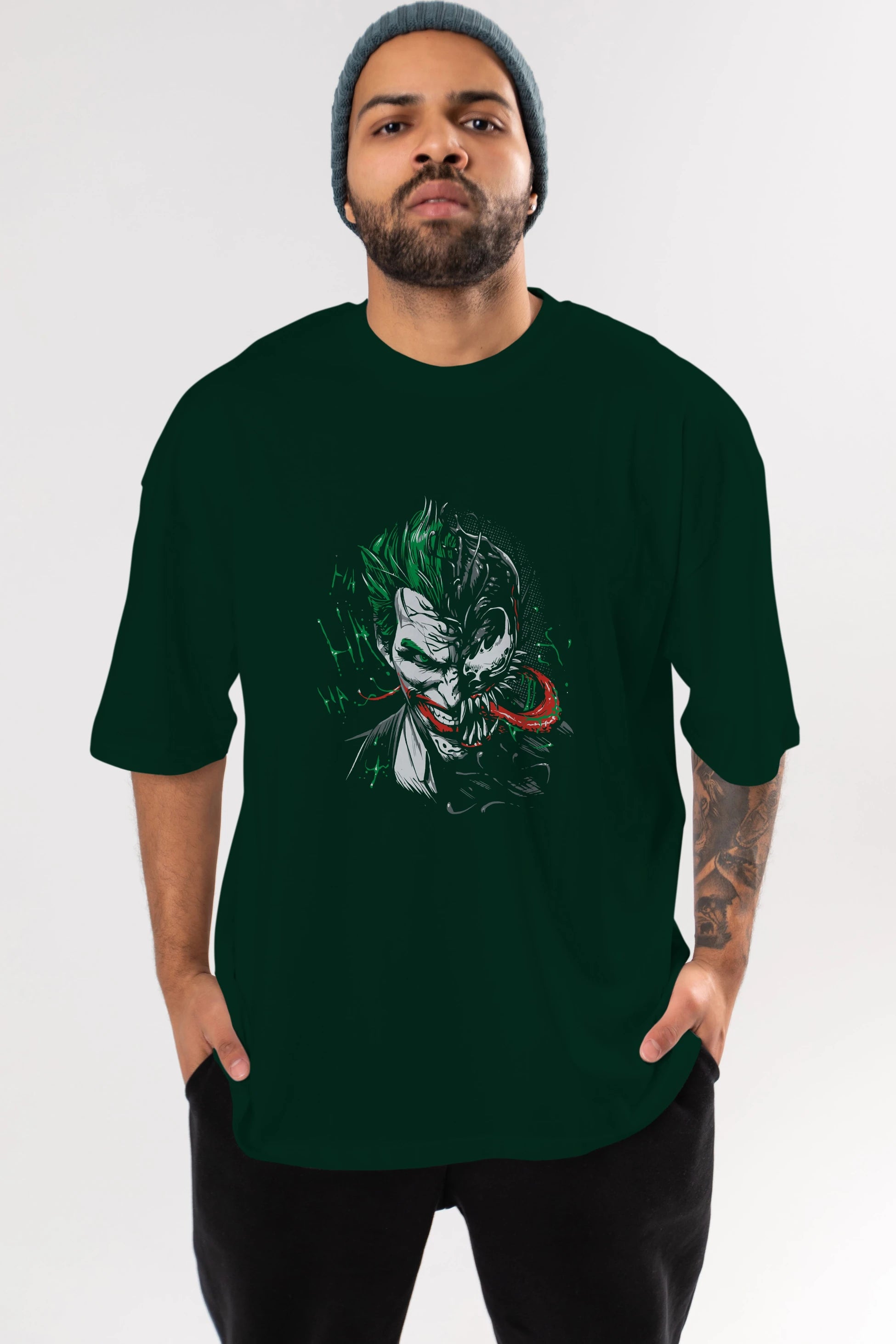 Venom (16) Ön Baskılı Oversize t-shirt Erkek Kadın Unisex %100 Pamuk Bisiklet Yaka tişort