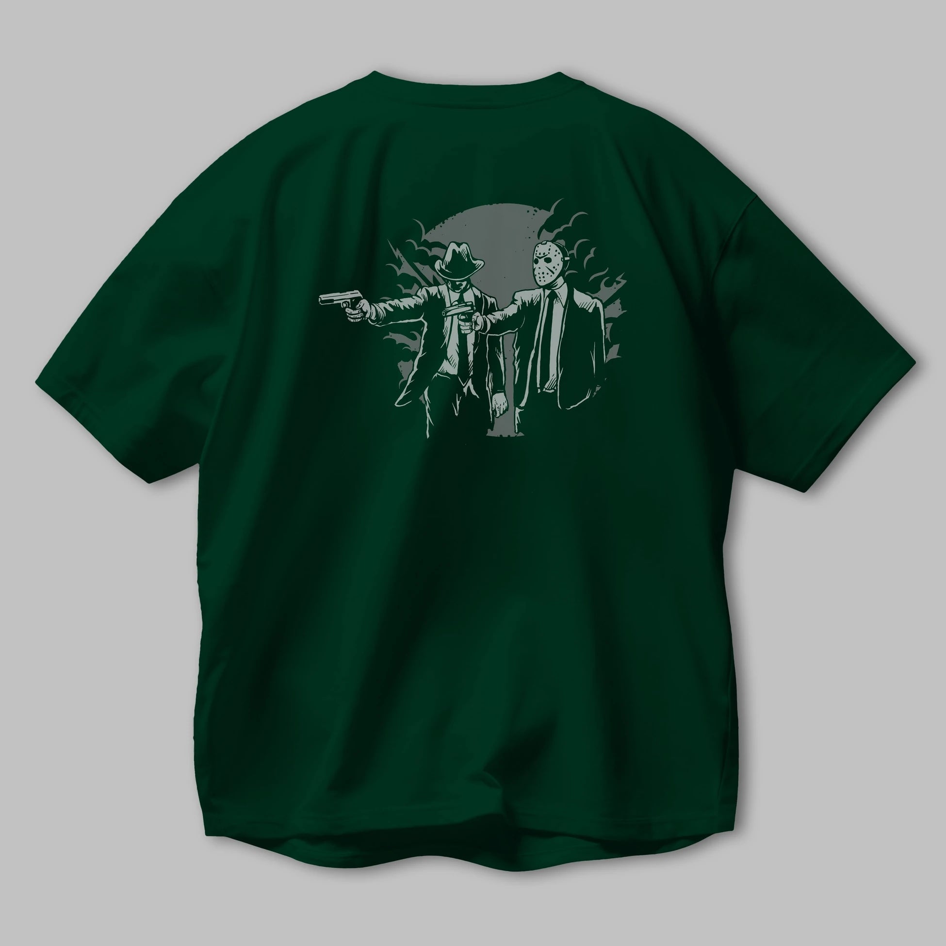 Pulp Killer Arka Baskılı Oversize t-shirt Erkek Kadın Unisex %100 Pamuk