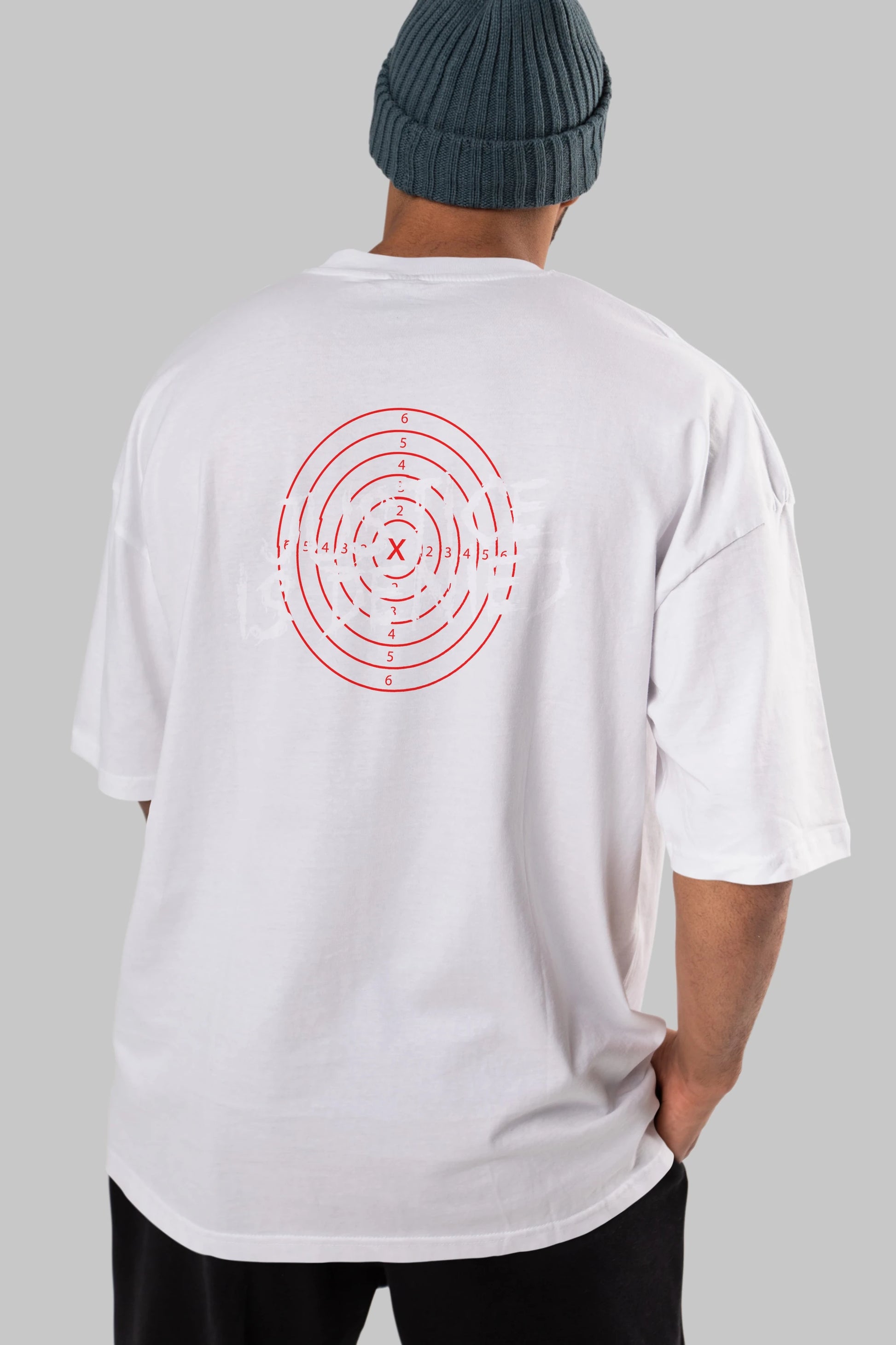 Justice is Denied Arka Baskılı Oversize t-shirt Erkek Kadın Unisex
