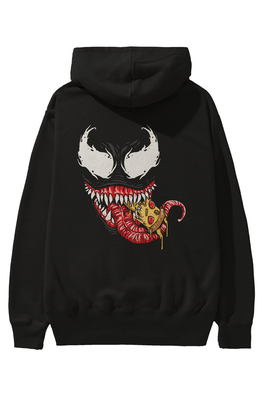 Venom (1) Arka Baskılı Hoodie Oversize Kapüşonlu Sweatshirt Erkek Kadın Unisex