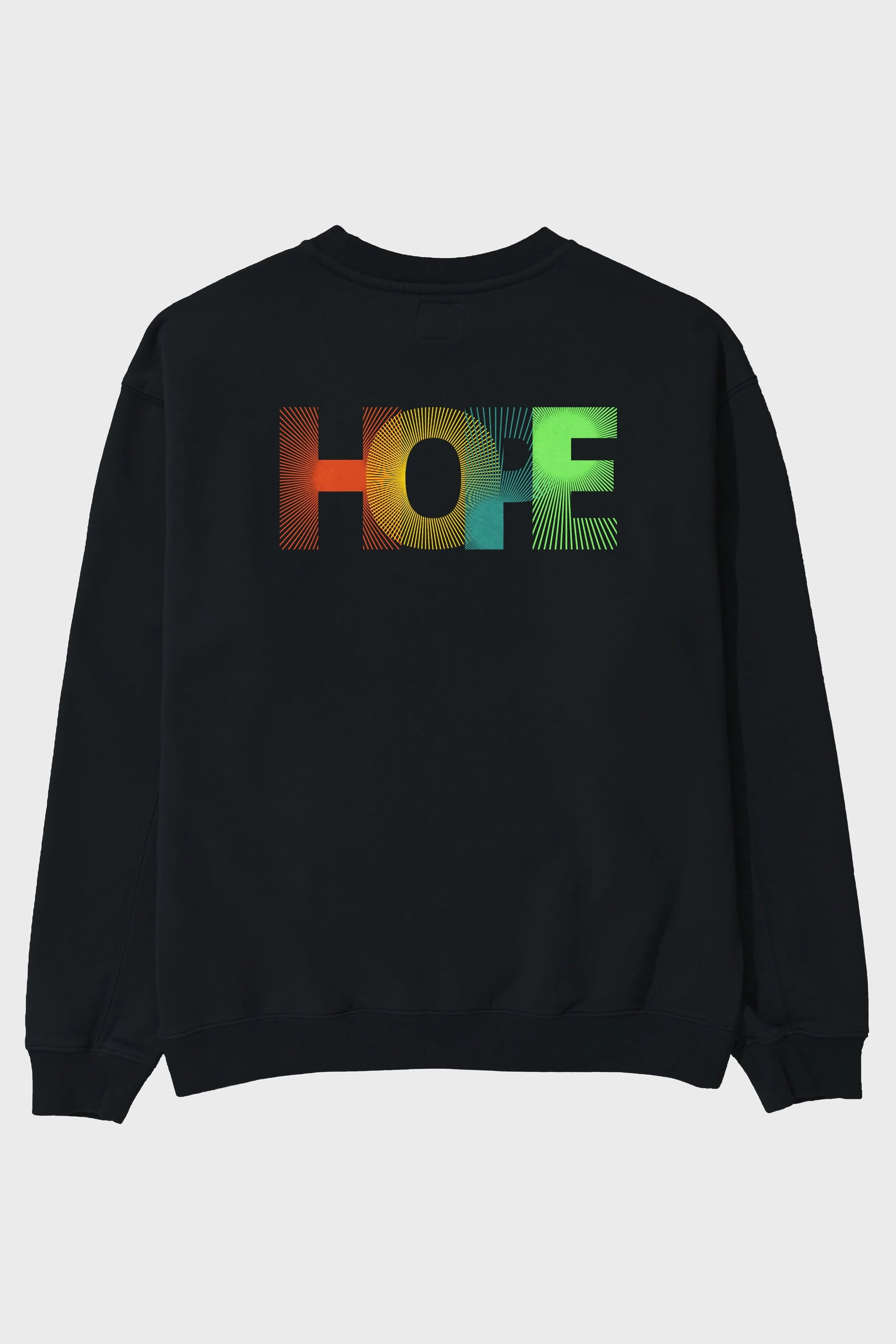 Hope Arka Baskılı Oversize Sweatshirt Erkek Kadın Unisex