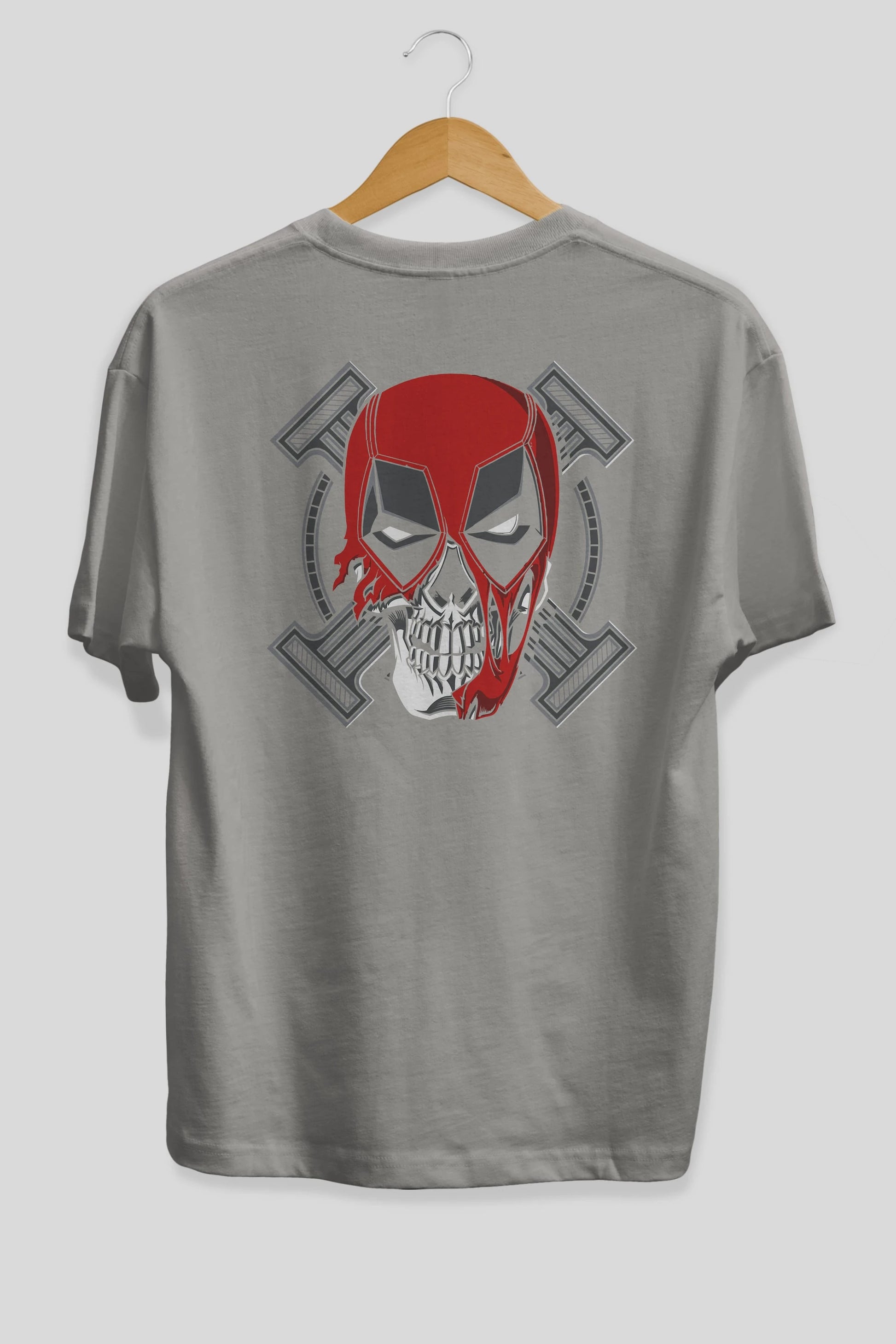 Deadpool (7) Arka Baskılı Oversize t-shirt Erkek Kadın Unisex %100 Pamuk Bisiklet Yaka tişort