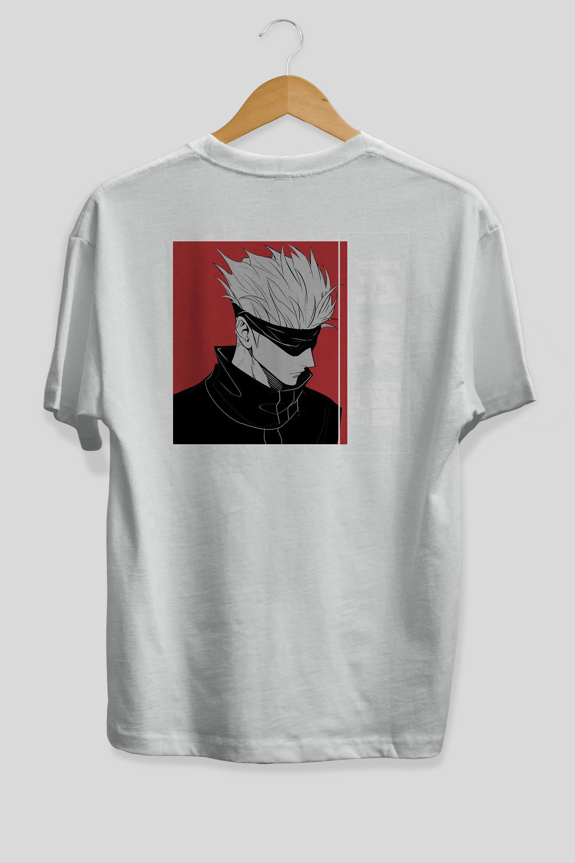 JUJUTSU KAISEN 2 Anime Arka Baskılı Oversize t-shirt Erkek Kadın Unisex