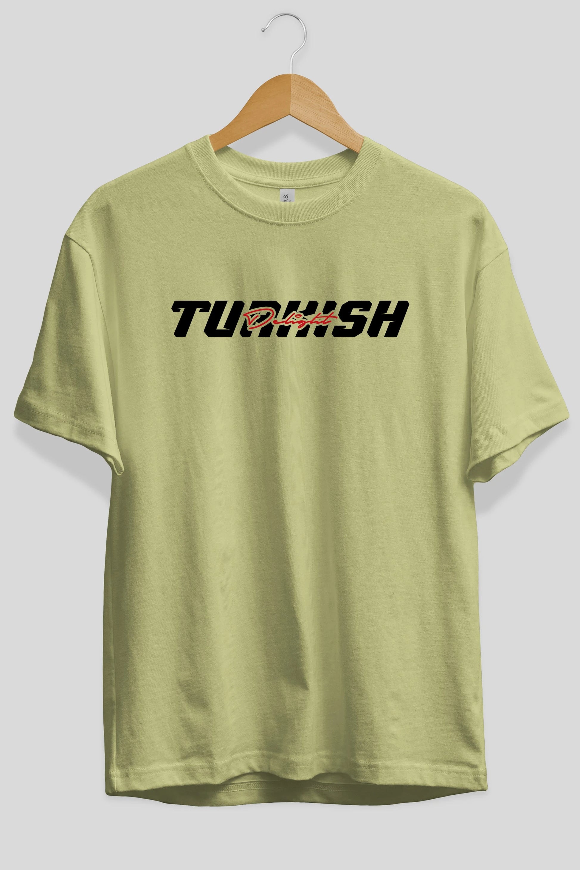Turkish Delight Ön Baskılı Oversize t-shirt %100 pamuk Erkek Kadın Unisex