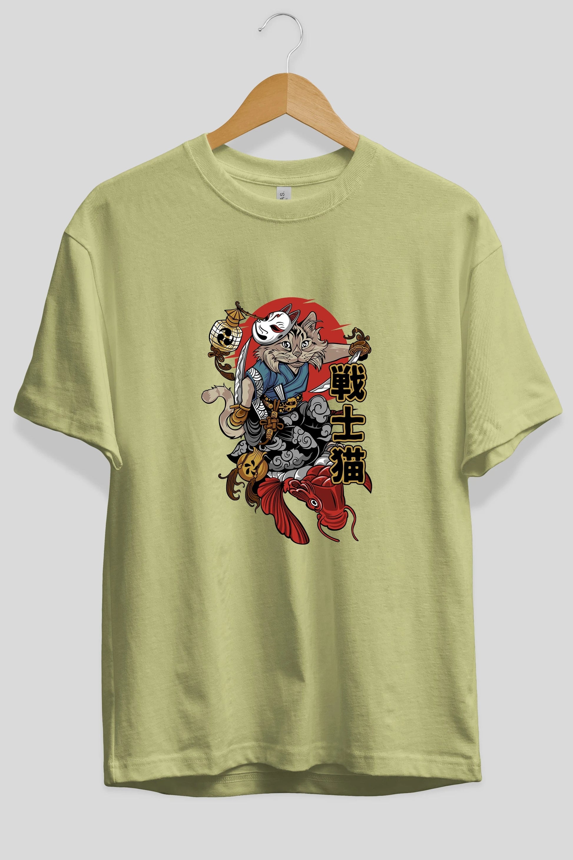 TRIBAL (2) Anime Ön Baskılı Oversize t-shirt %100 pamuk Erkek Kadın Unisex
