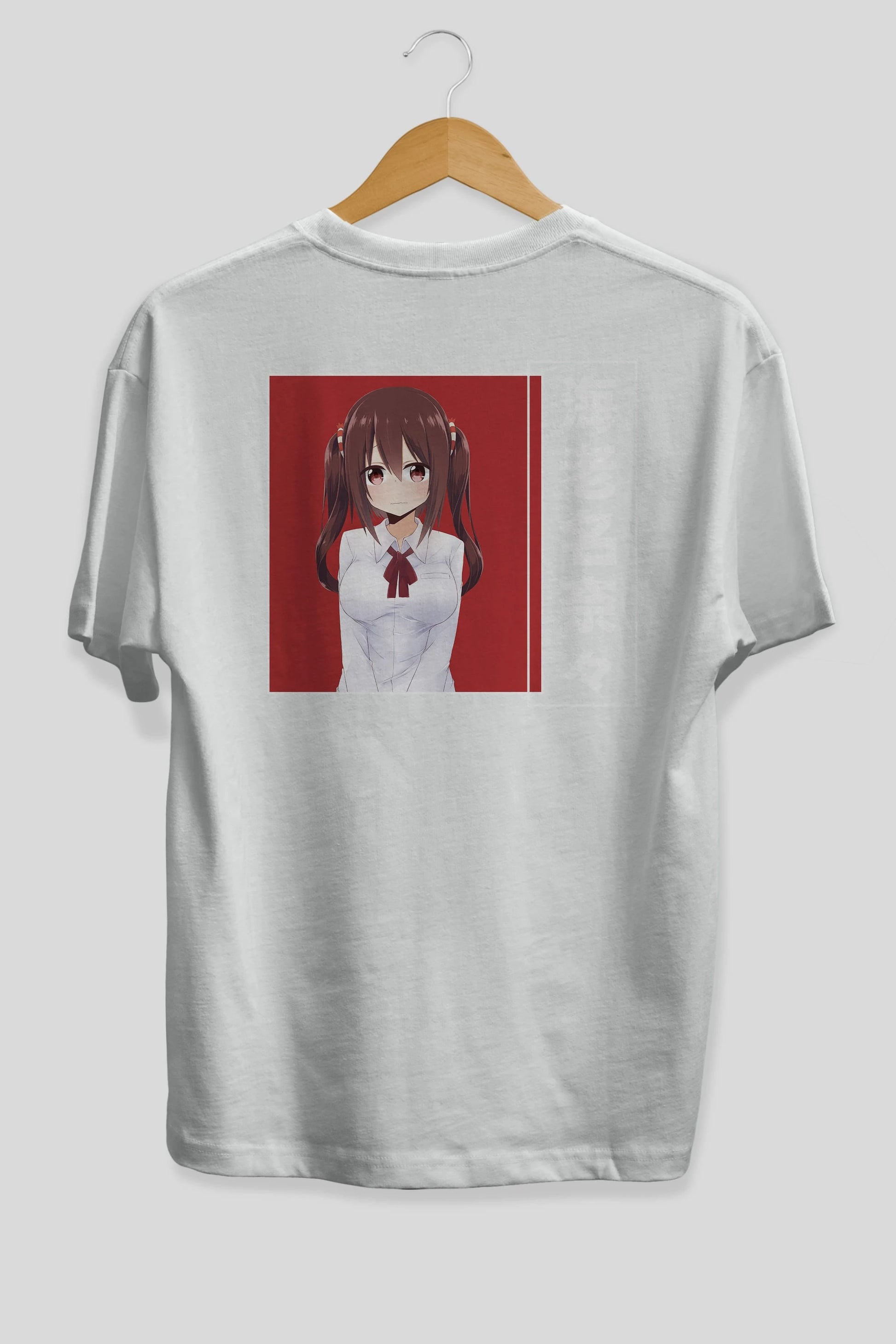 Nana Ebina 1 Anime Arka Baskılı Oversize t-shirt Erkek Kadın Unisex
