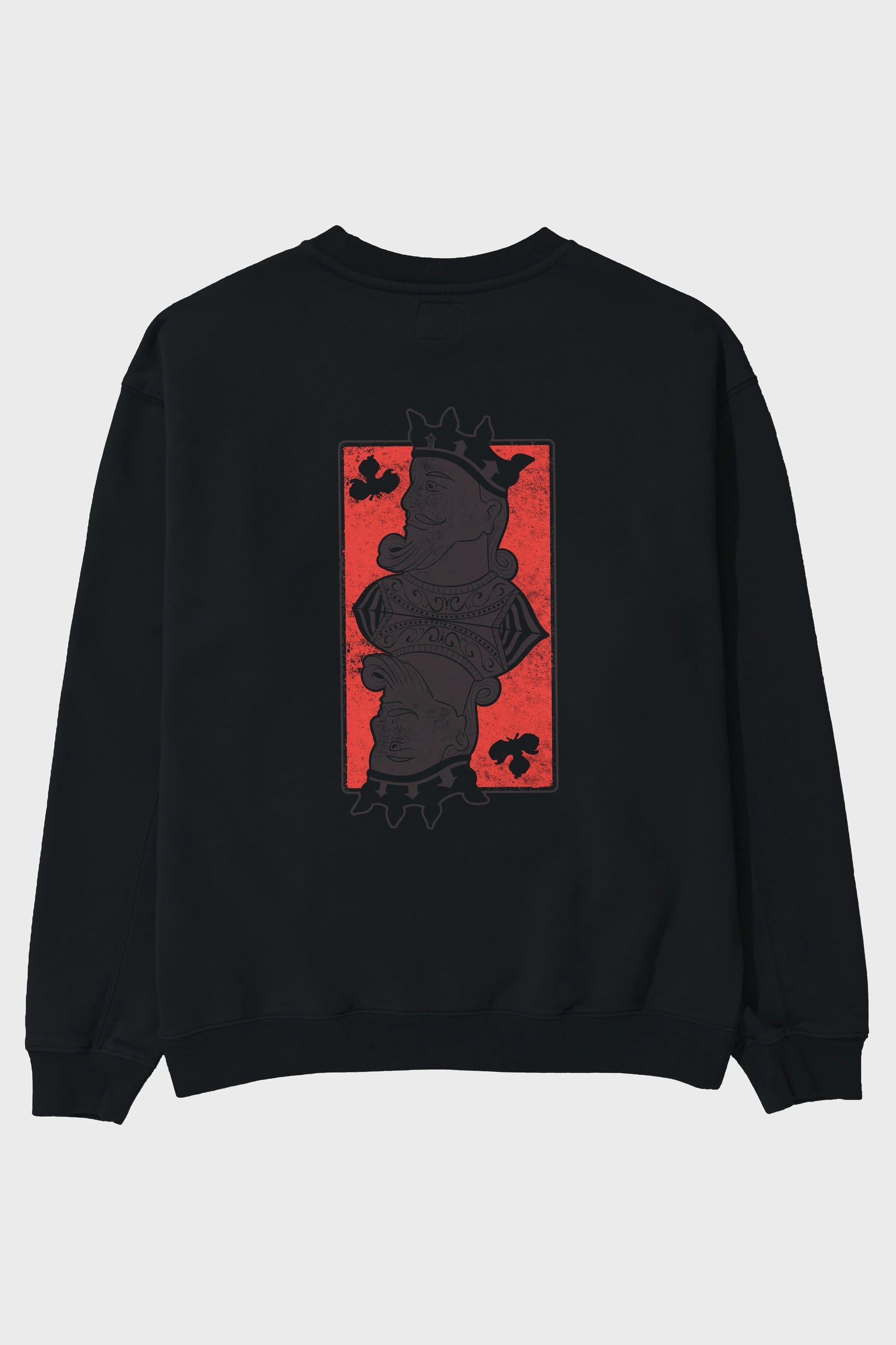 King Streetwear Arka Baskılı Oversize Sweatshirt Erkek Kadın Unisex