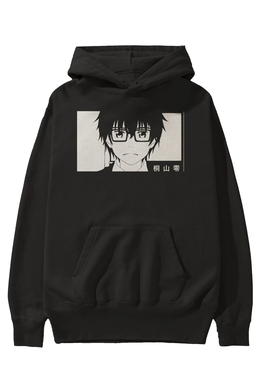 Rei Kiriyama 3 Anime Ön Baskılı Hoodie Oversize Kapüşonlu Sweatshirt Erkek Kadın Unisex
