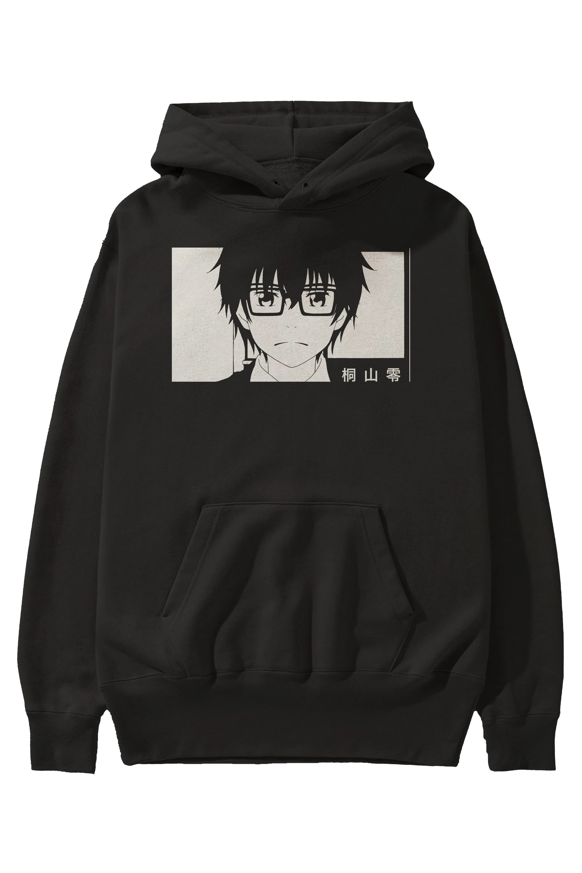 Rei Kiriyama 3 Anime Ön Baskılı Hoodie Oversize Kapüşonlu Sweatshirt Erkek Kadın Unisex