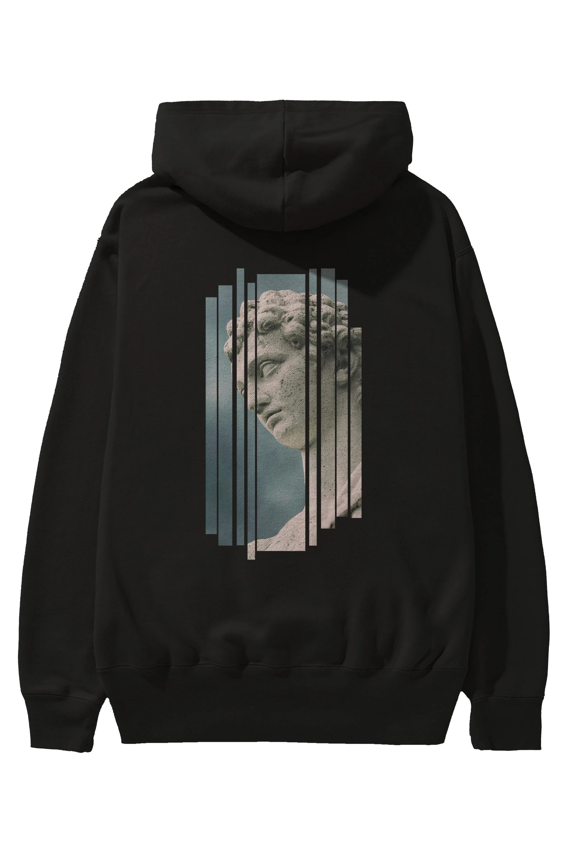 Aesthetic Sculpture Art Arka Baskılı Oversize Hoodie Kapüşonlu Sweatshirt Erkek Kadın Unisex