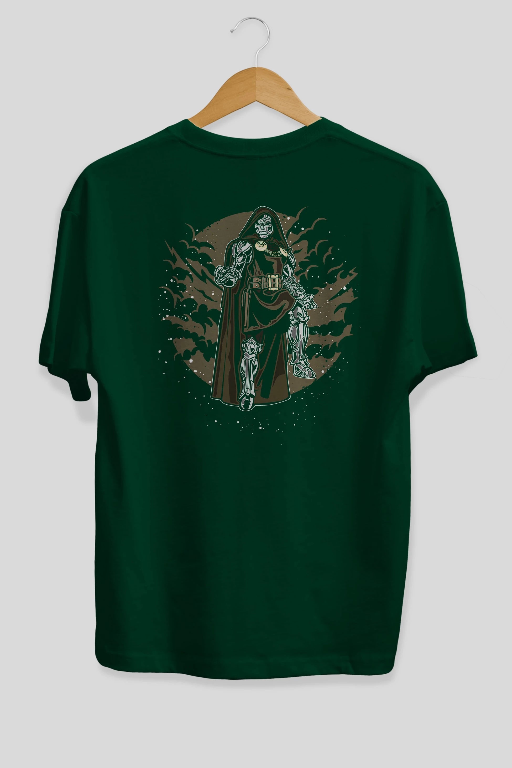 DOCTER DOOM Arka Baskılı Oversize t-shirt Erkek Kadın Unisex %100 Pamuk