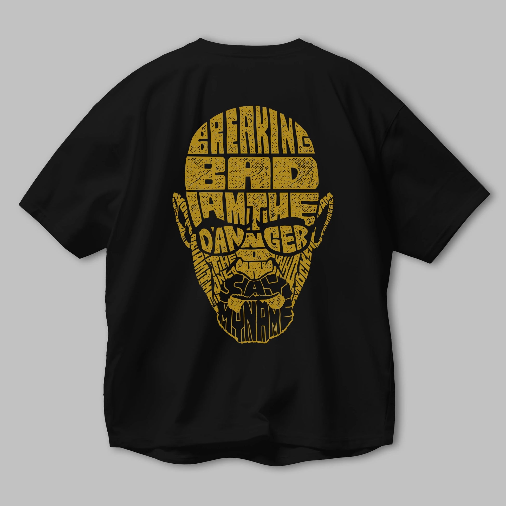 Breaking Bad Arka Baskılı Oversize t-shirt %100 pamuk Erkek Kadın Unisex