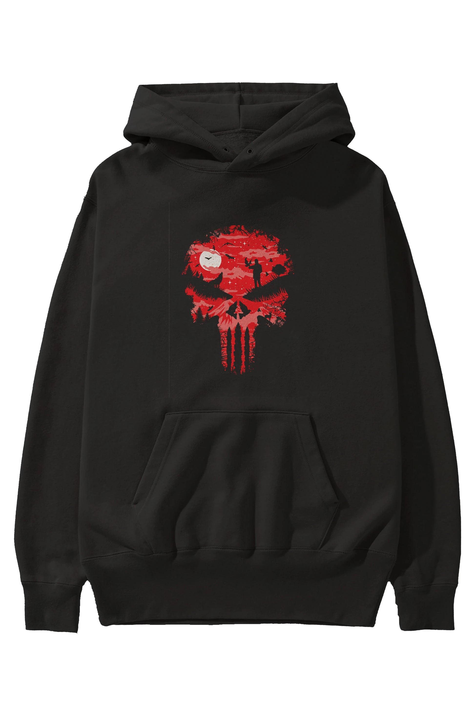 Stand And Bleed Ön Baskılı Hoodie Oversize Kapüşonlu Sweatshirt Erkek Kadın Unisex