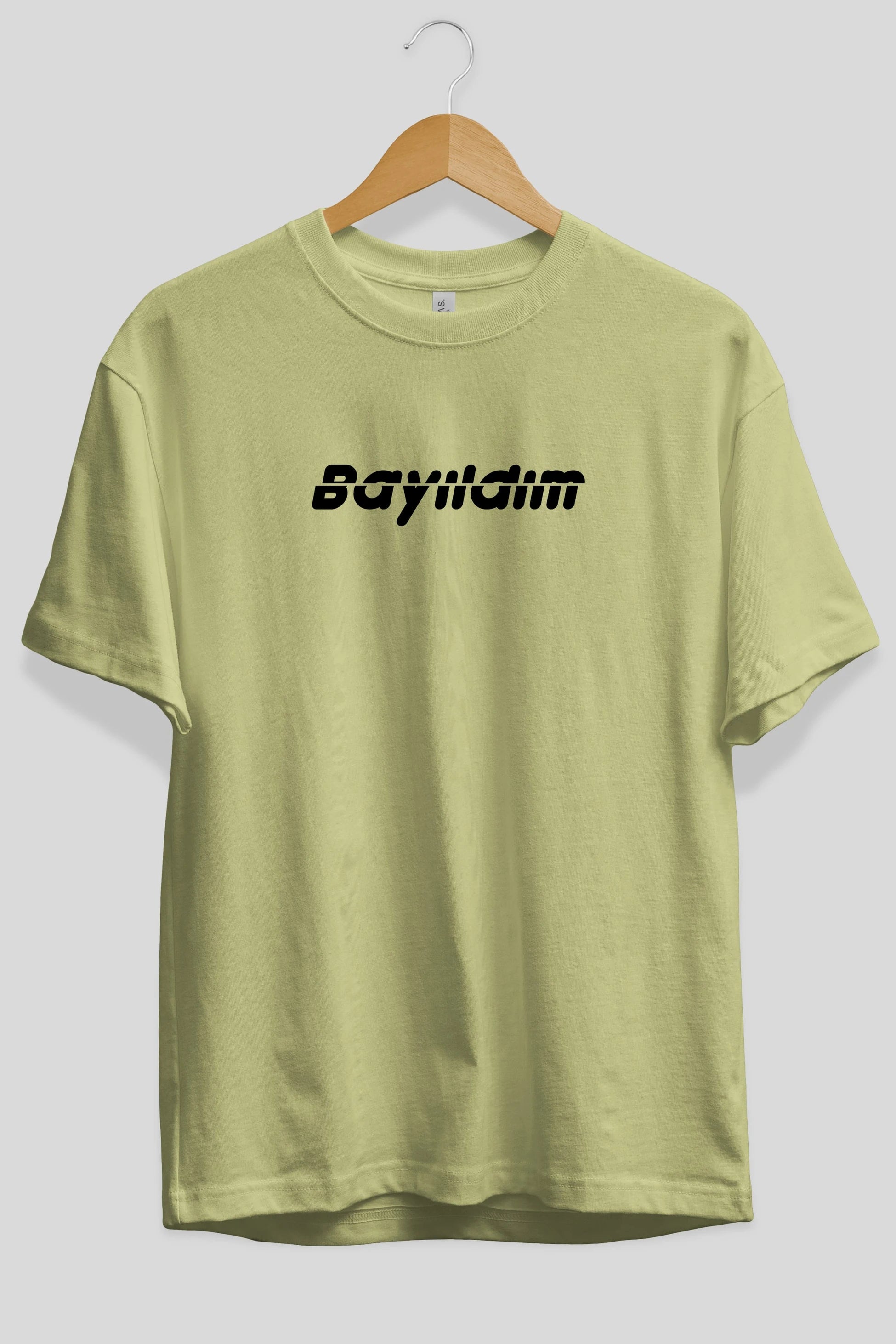 Bayıldım Ön Baskılı Oversize t-shirt %100 pamuk Erkek Kadın Unisex