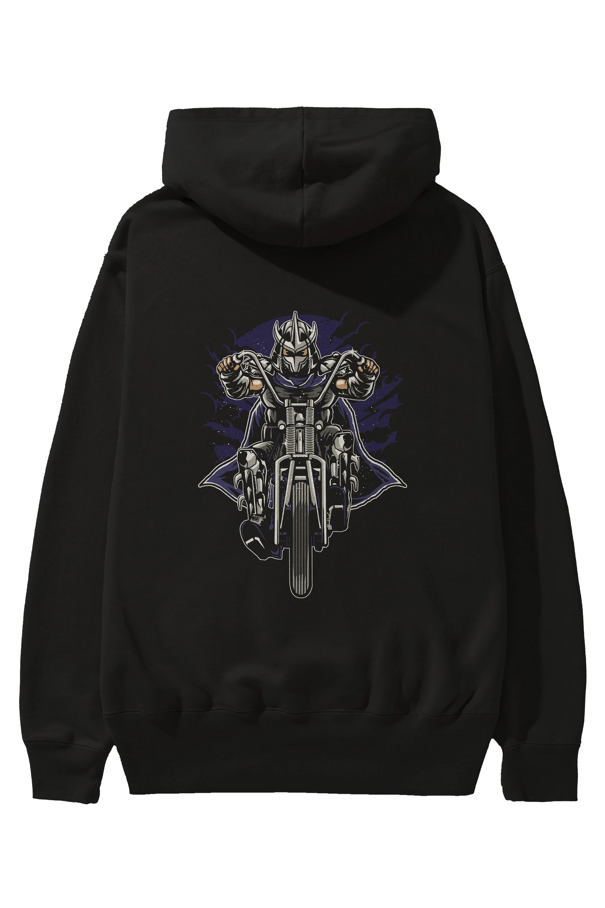 Shred Chopper Arka Baskılı Hoodie Oversize Kapüşonlu Sweatshirt Erkek Kadın Unisex