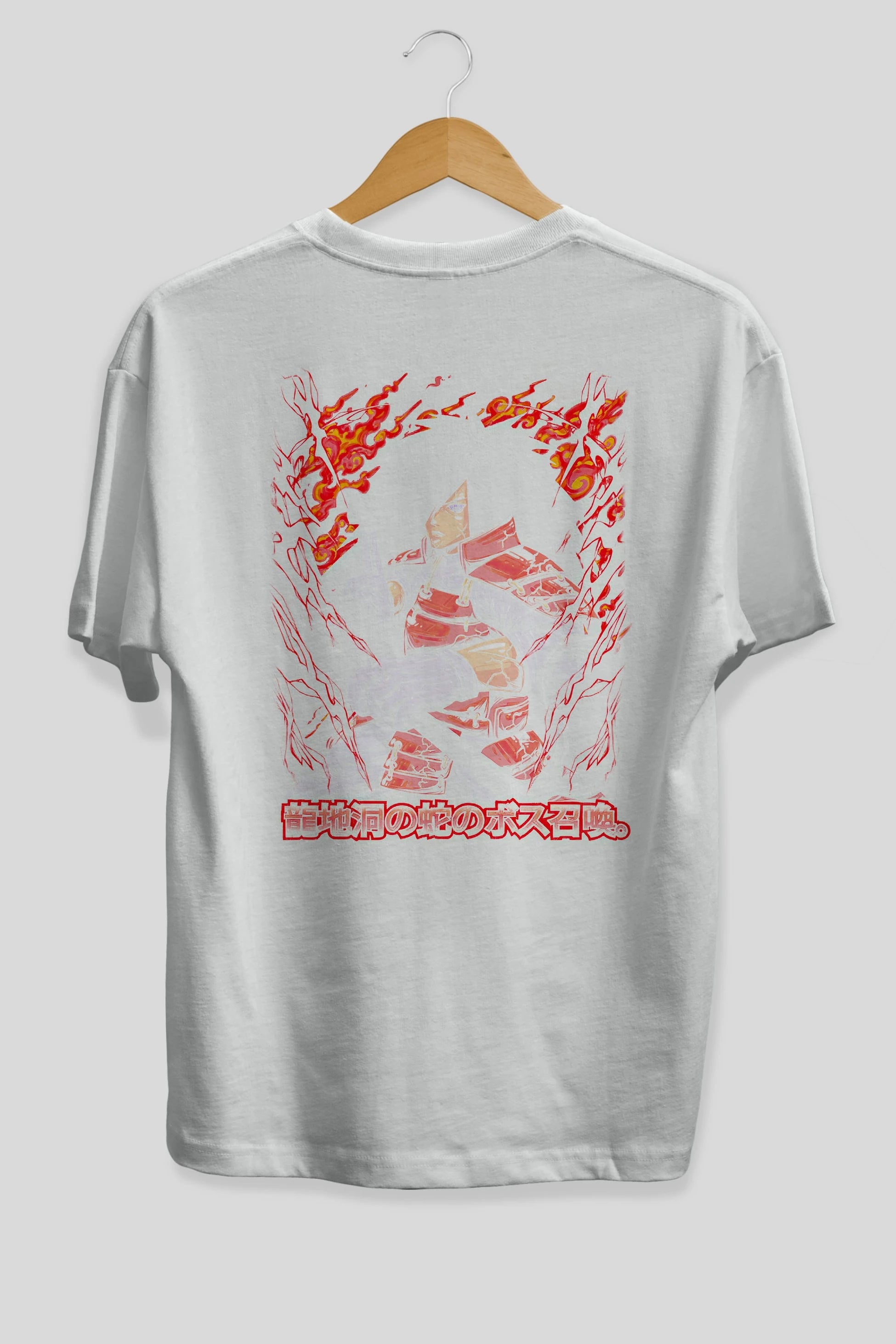 NARUTO (12) Anime Arka Baskılı Oversize t-shirt Erkek Kadın Unisex