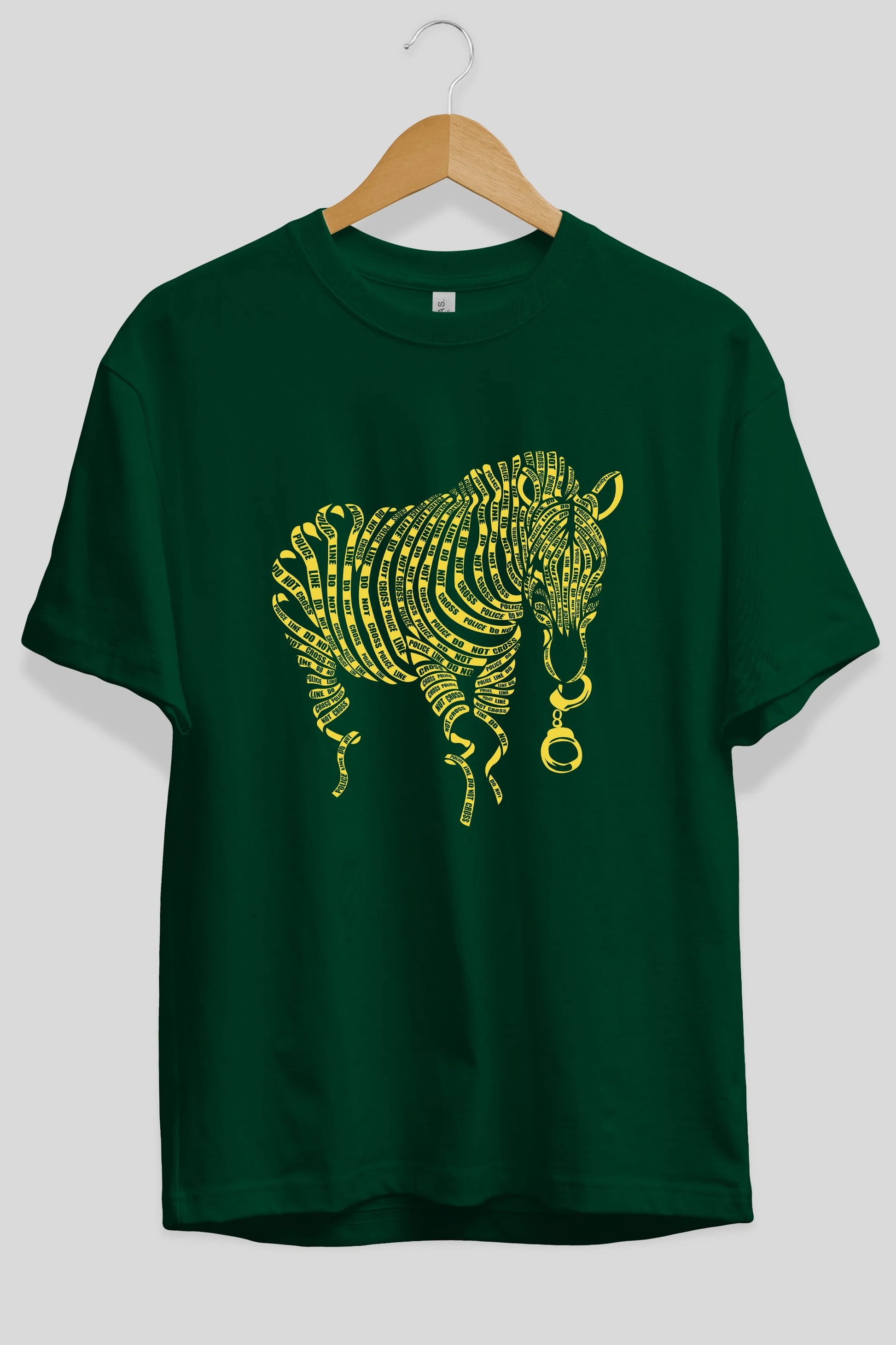 Nature of Crime Ön Baskılı Oversize t-shirt %100 pamuk Erkek Kadın Unisex