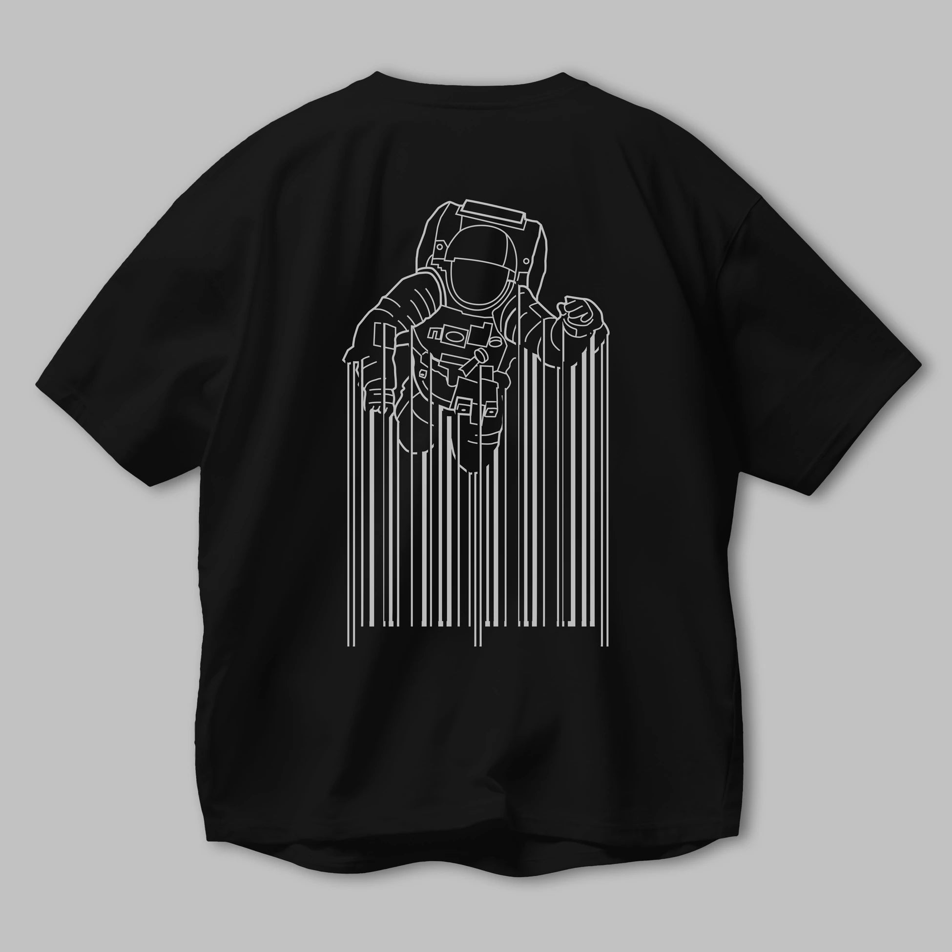 Astrocode Arka Baskılı Oversize t-shirt %100 pamuk Erkek Kadın Unisex