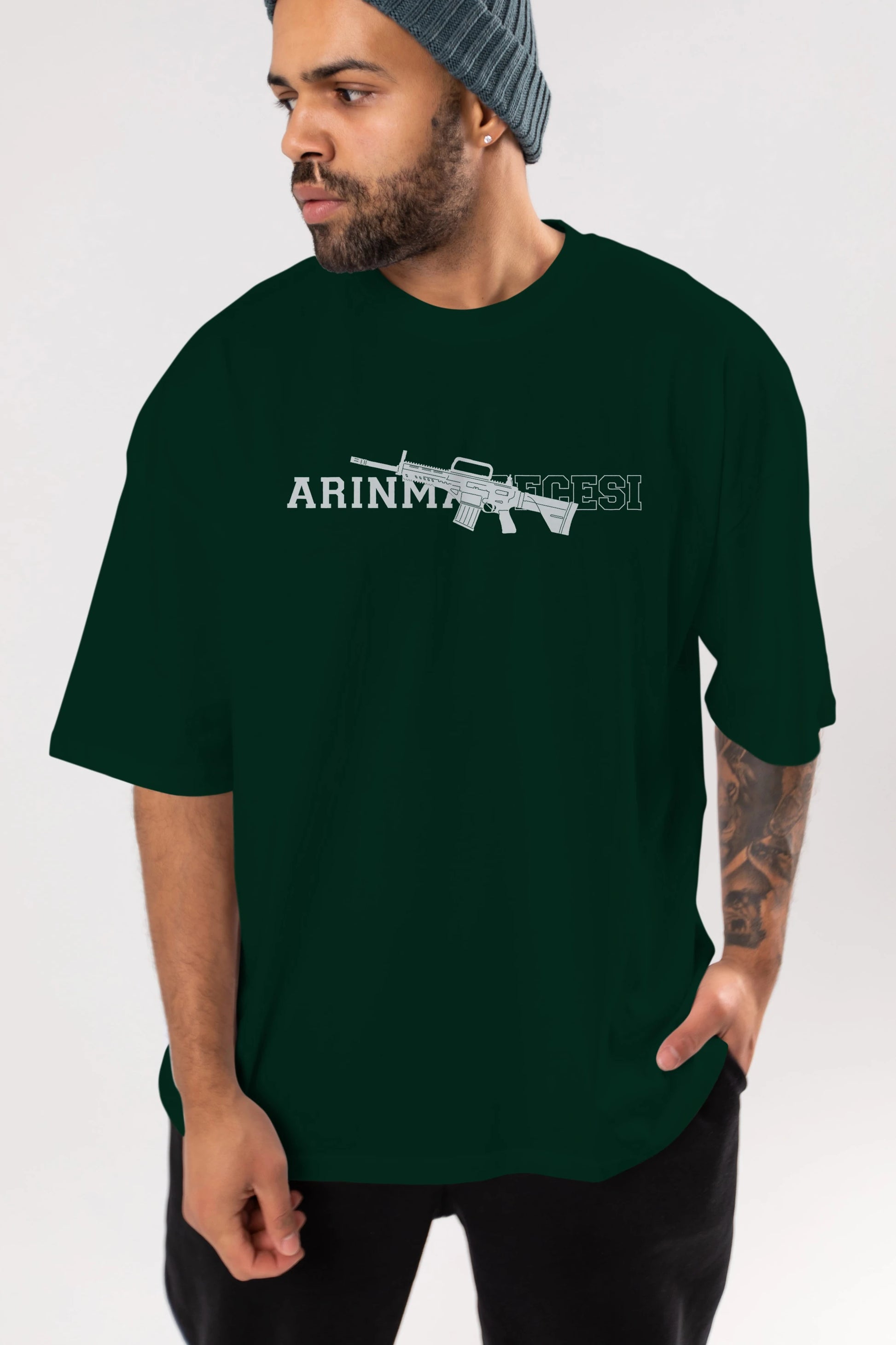 Arınma Gecesi Ön Baskılı Oversize t-shirt %100 pamuk Erkek Kadın Unisex