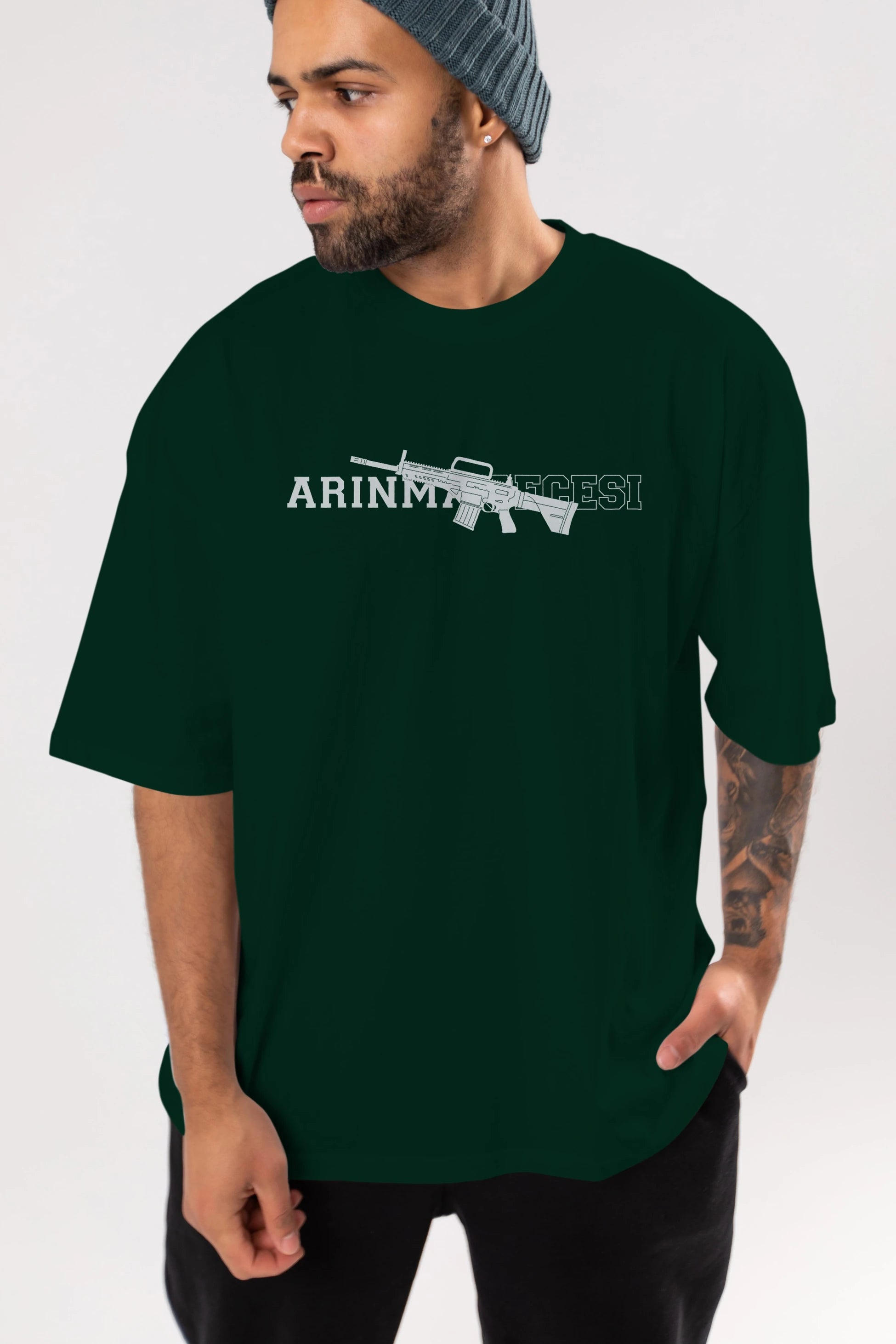 Arınma Gecesi Ön Baskılı Oversize t-shirt %100 pamuk Erkek Kadın Unisex
