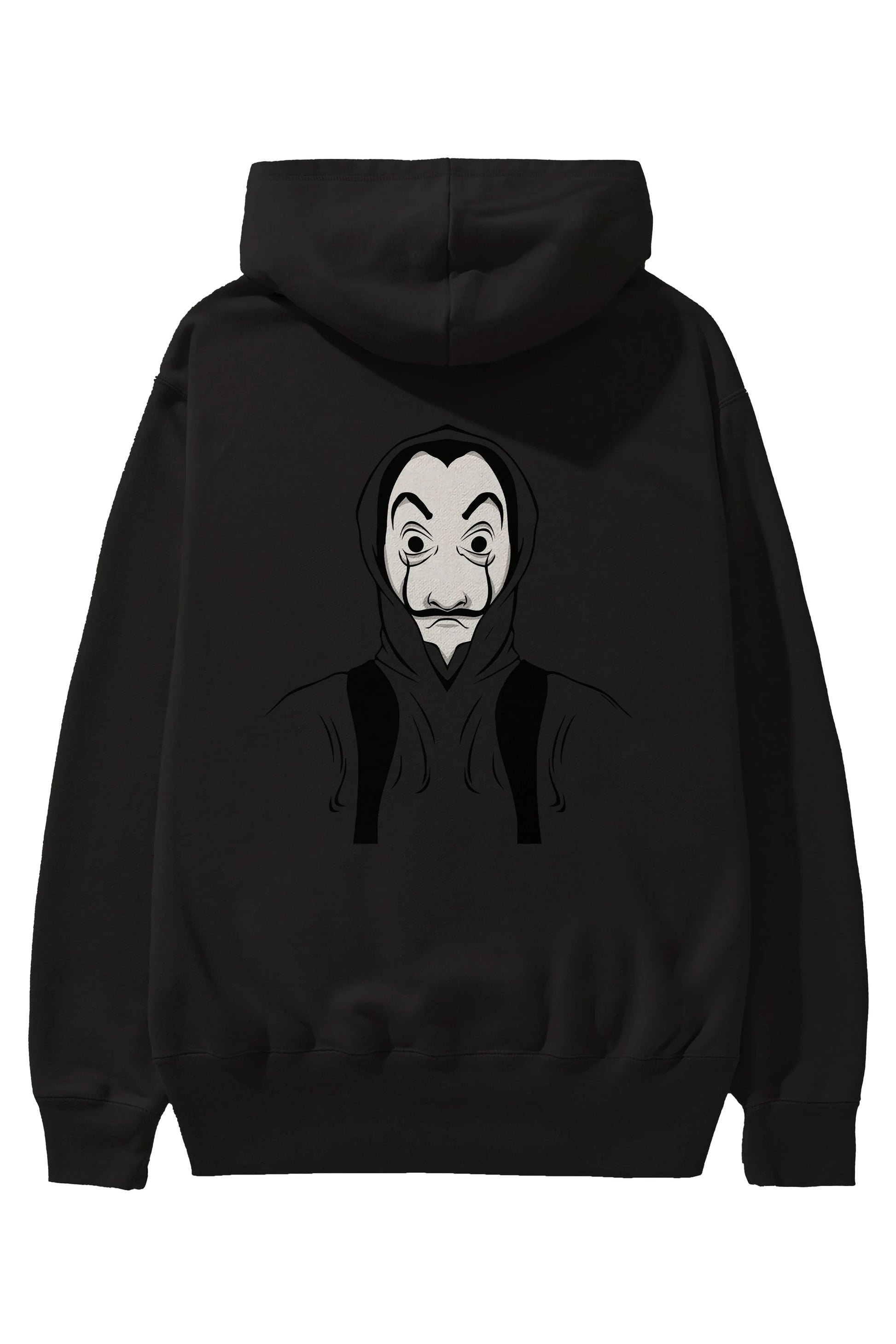 La Casa De Papel (7) Arka Baskılı Hoodie Oversize Kapüşonlu Sweatshirt Erkek Kadın Unisex