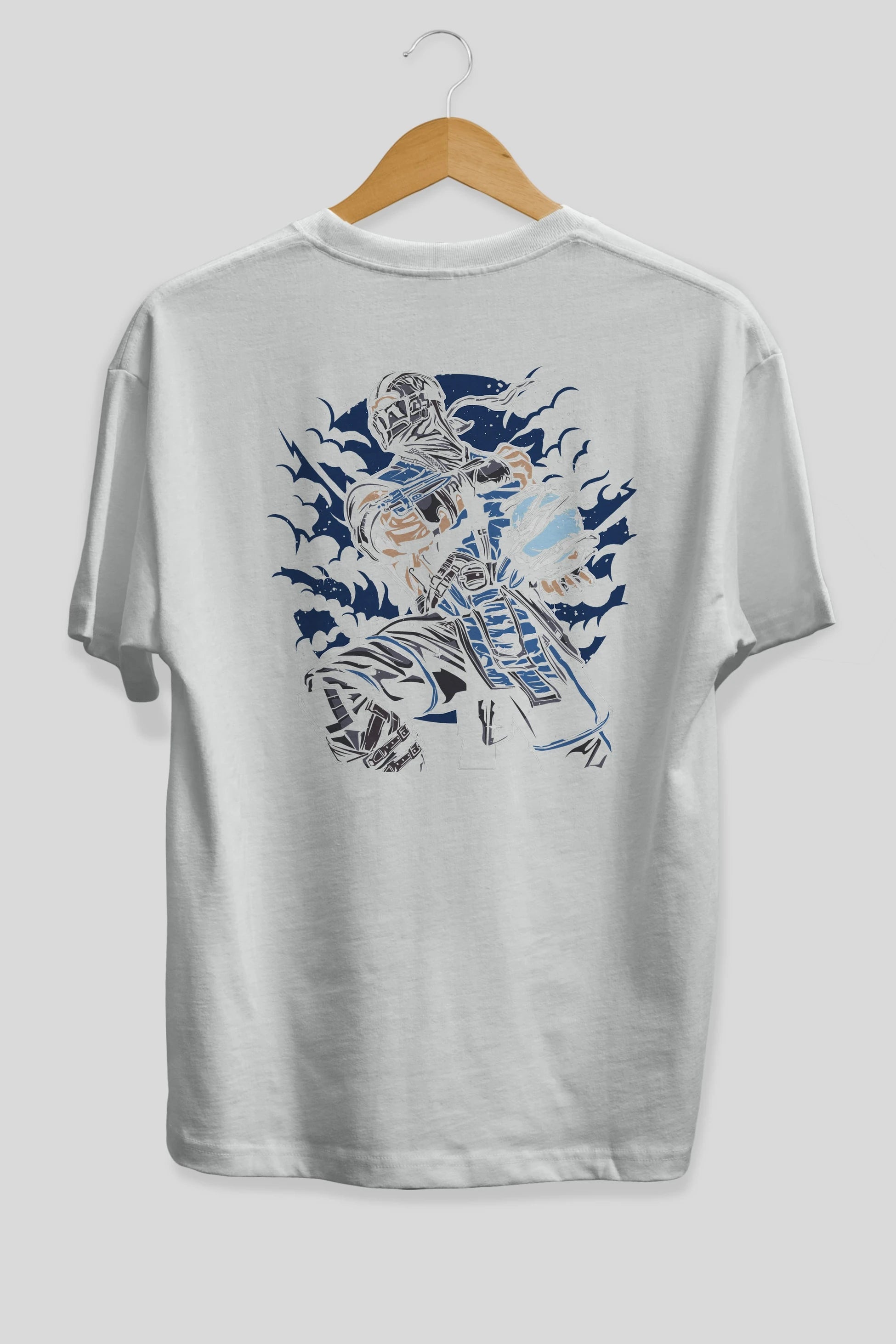 Sub Zero Arka Baskılı Oversize t-shirt Erkek Kadın Unisex %100 Pamuk