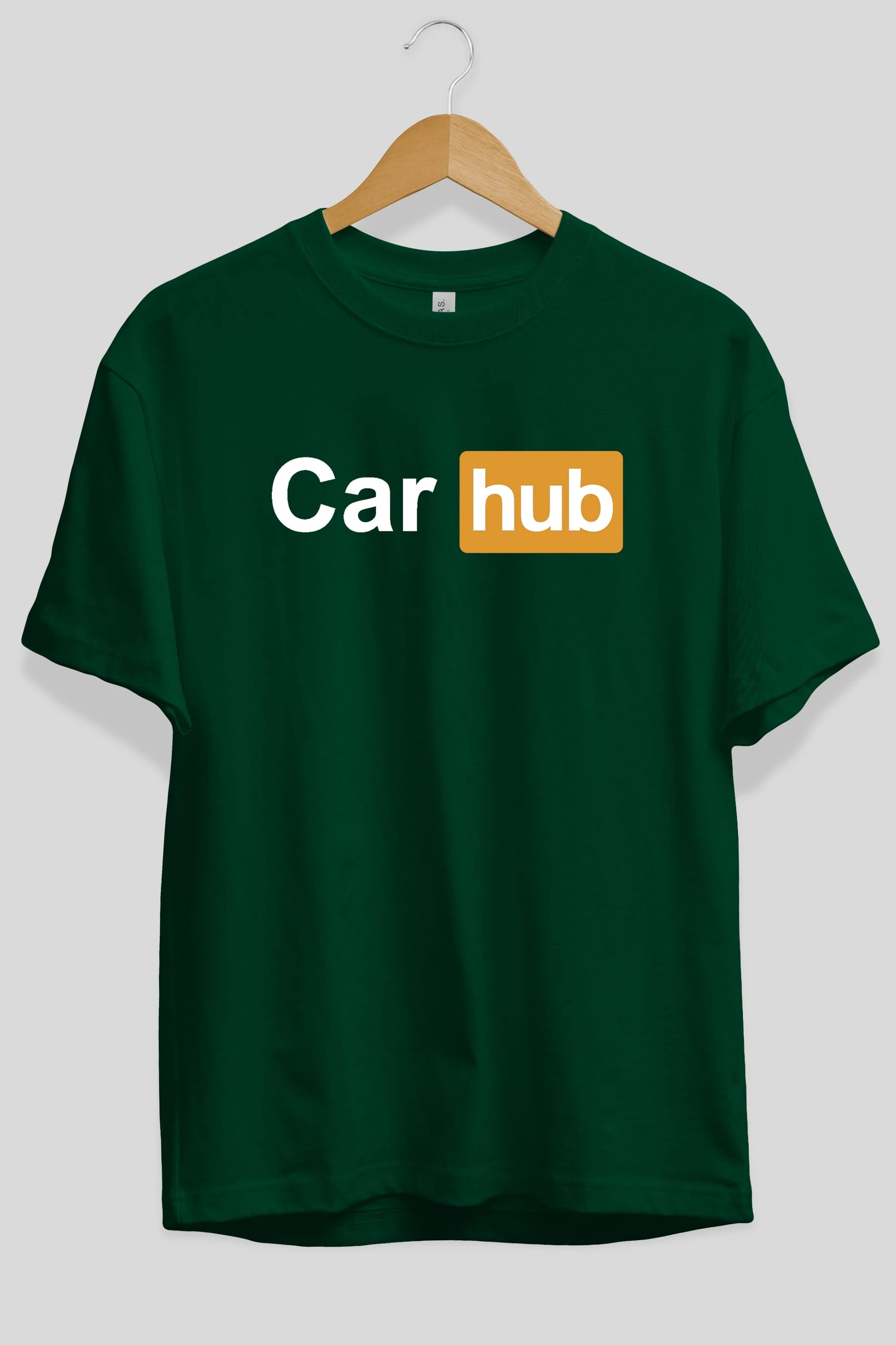 Car Hub Ön Baskılı Oversize t-shirt %100 pamuk Erkek Kadın Unisex
