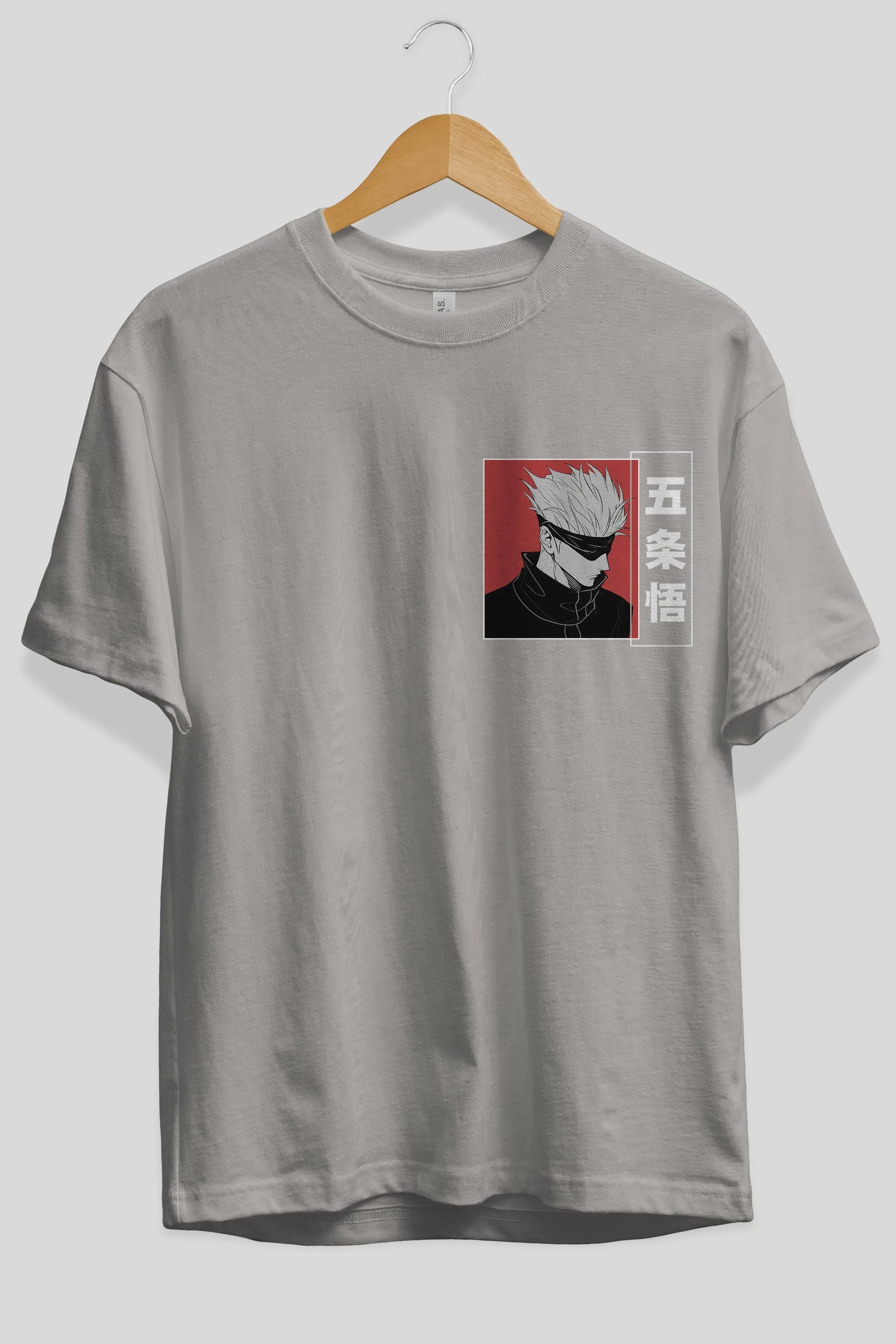JUJUTSU KAISEN 2 Ön Sol Baskılı Oversize t-shirt Erkek Kadın Unisex %100 Pamuk Bisiklet Yaka tişort