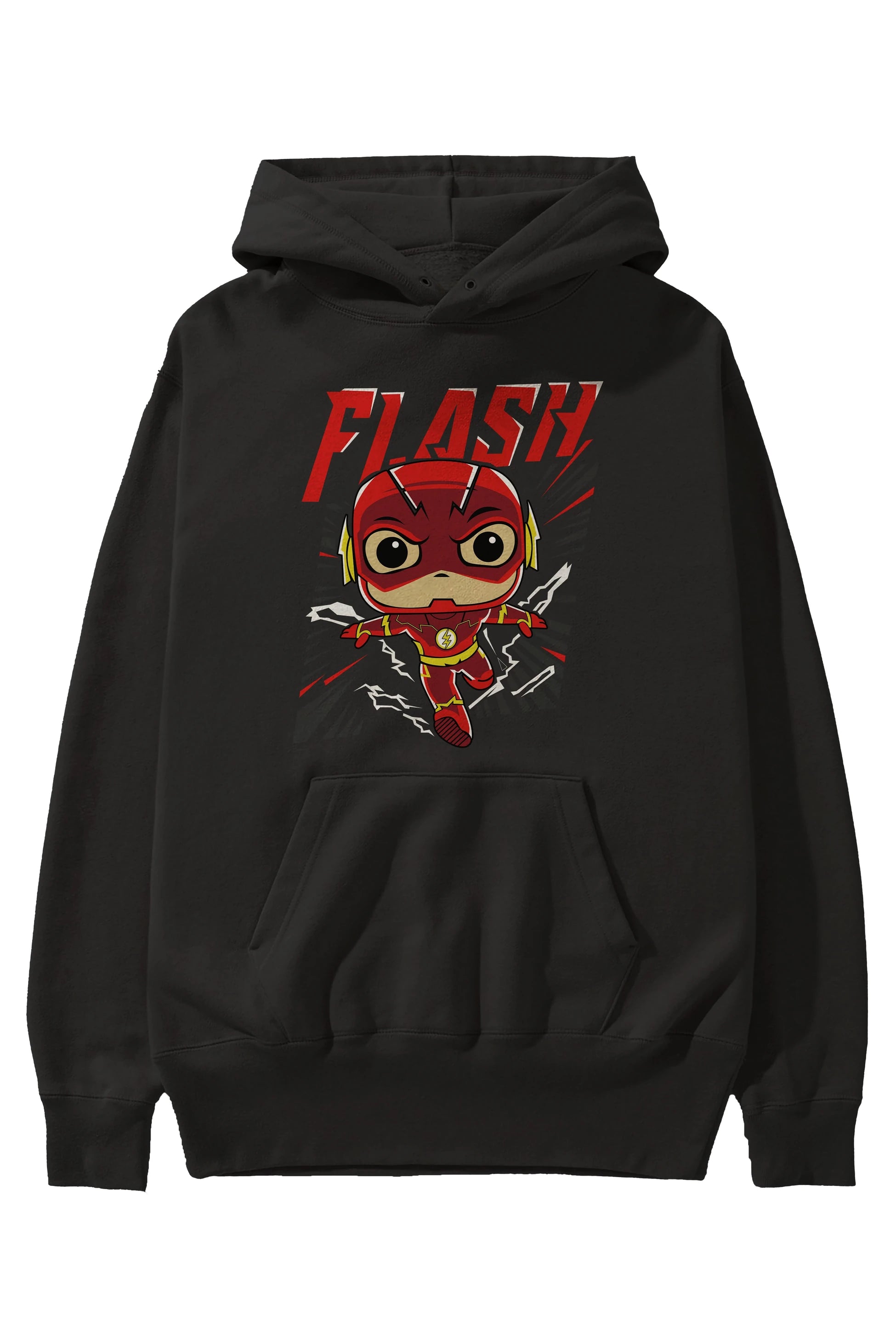 Flash Avengers (4) Ön Baskılı Hoodie Oversize Kapüşonlu Sweatshirt Erkek Kadın Unisex