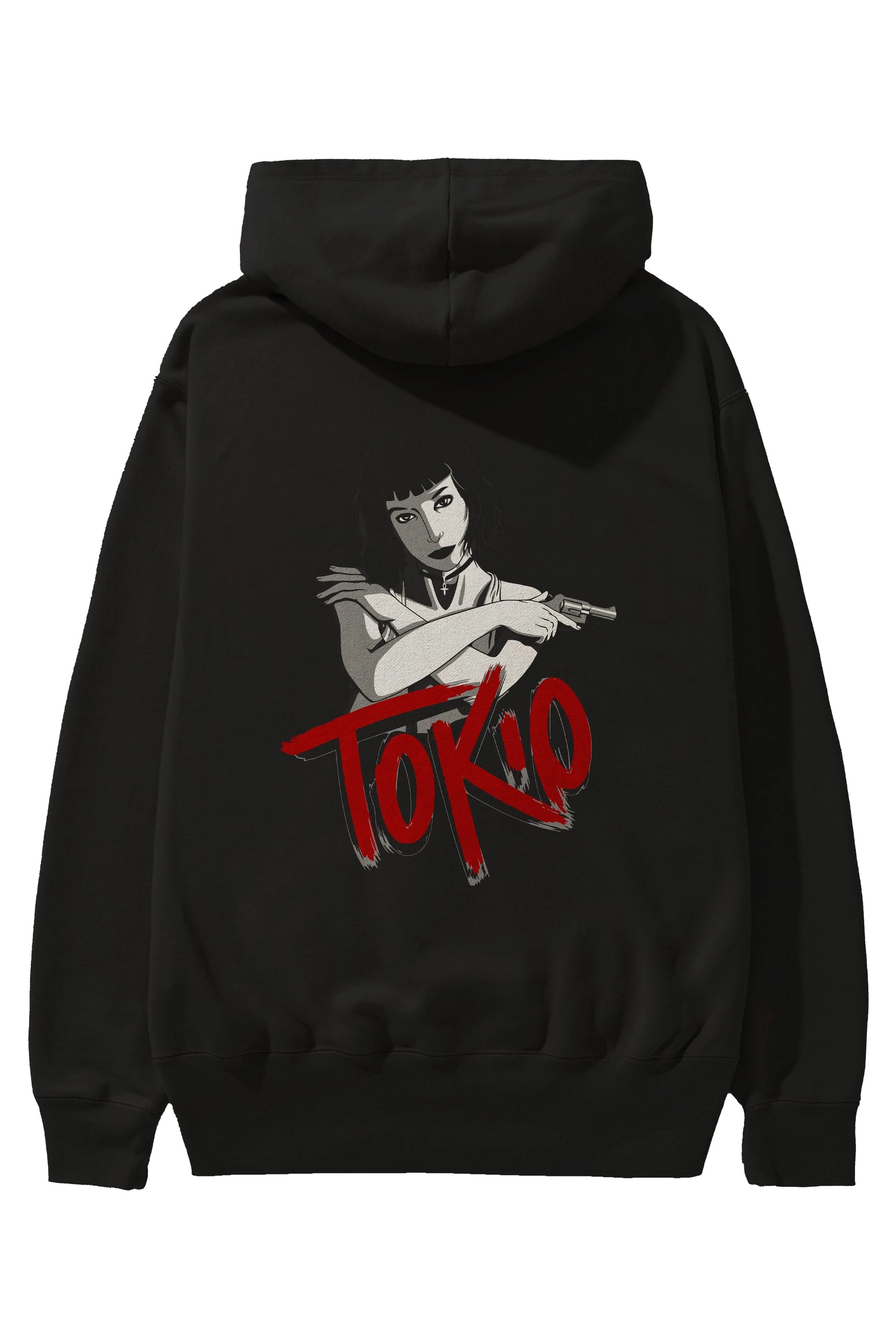La Casa De Papel (10) Arka Baskılı Hoodie Oversize Kapüşonlu Sweatshirt Erkek Kadın Unisex