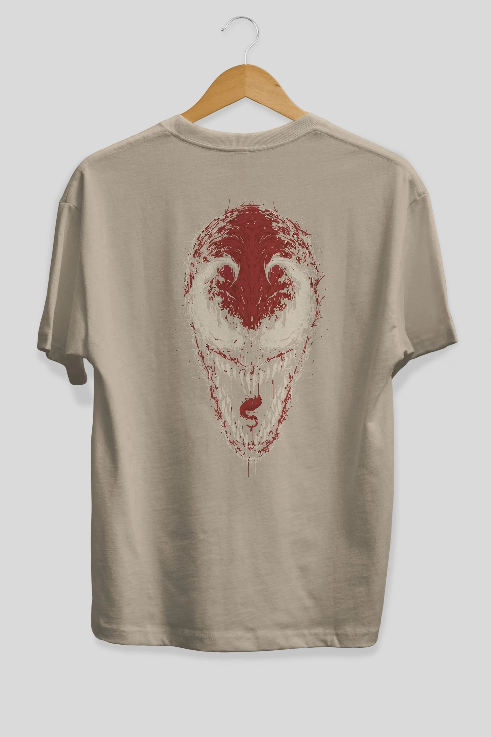 Venom (12) Arka Baskılı Oversize t-shirt Erkek Kadın Unisex %100 Pamuk Bisiklet Yaka tişort