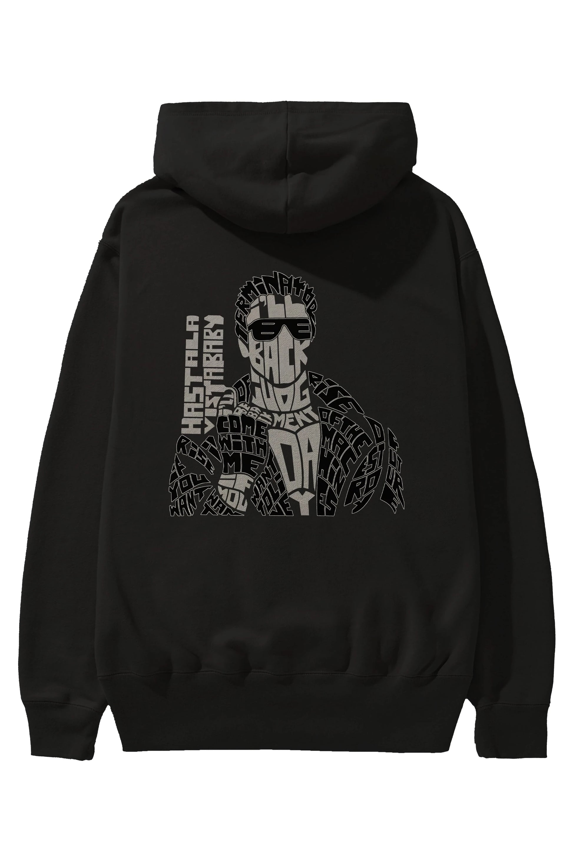 I_ll Be Back Arka Baskılı Hoodie Oversize Kapüşonlu Sweatshirt Erkek Kadın Unisex