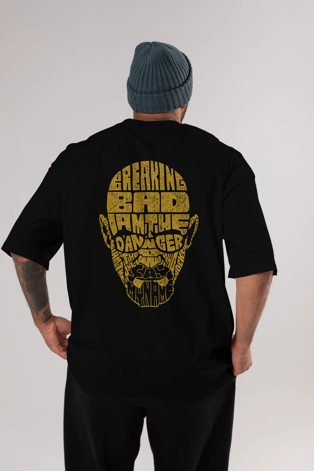 Breaking Bad Arka Baskılı Oversize t-shirt %100 pamuk Erkek Kadın Unisex