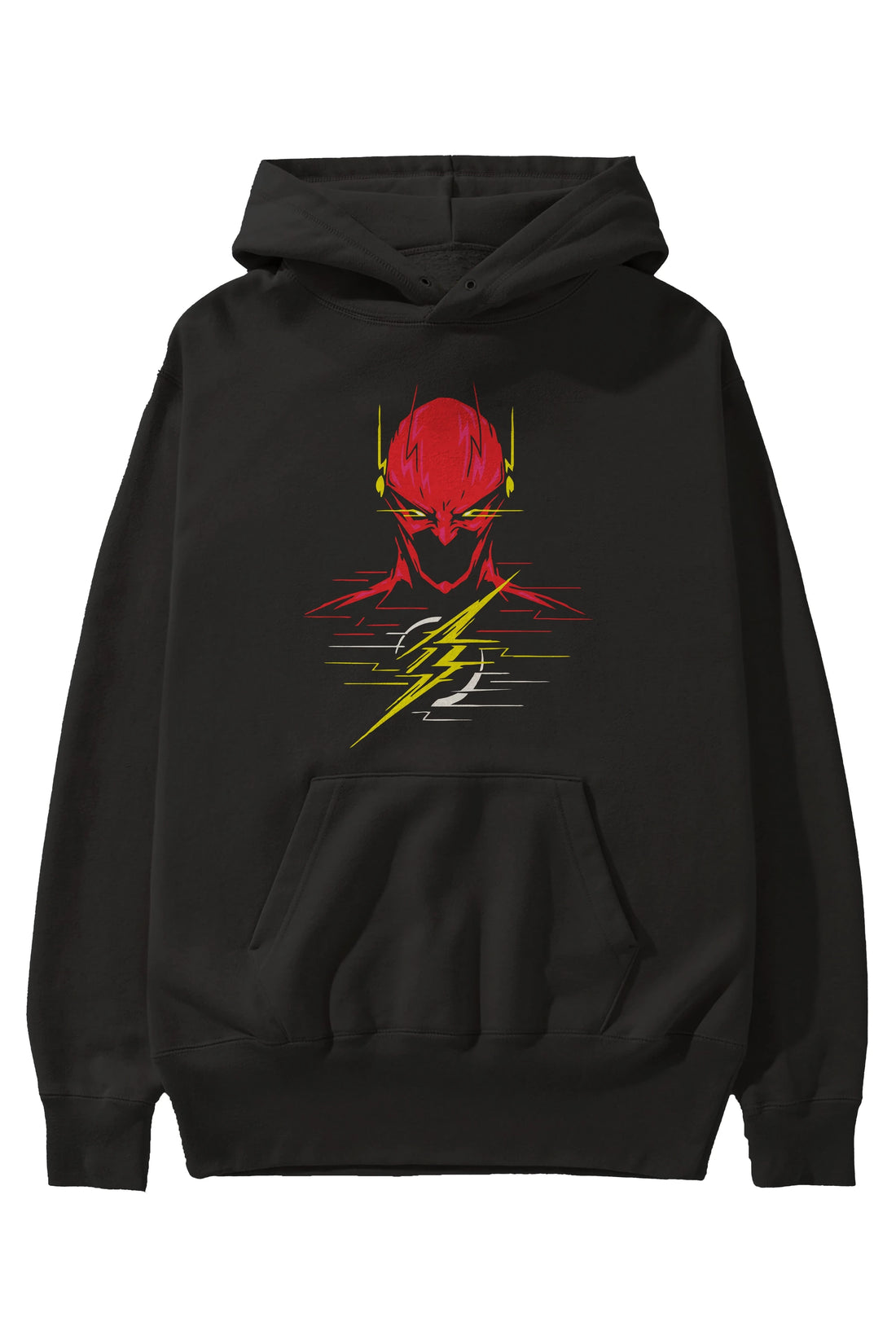 Flash Avengers (2) Ön Baskılı Hoodie Oversize Kapüşonlu Sweatshirt Erkek Kadın Unisex