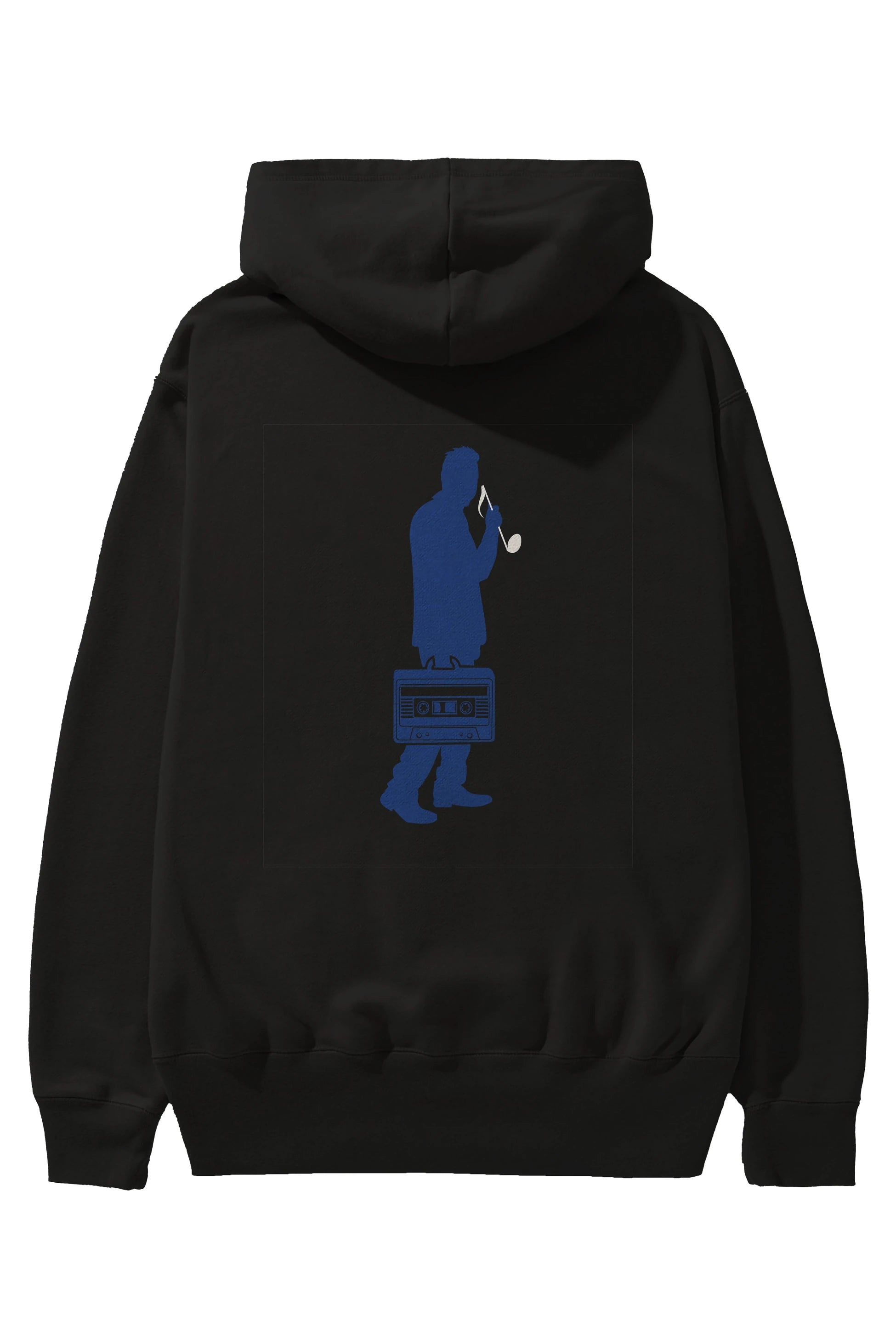 Sound Collector Arka Baskılı Hoodie Oversize Kapüşonlu Sweatshirt Erkek Kadın Unisex