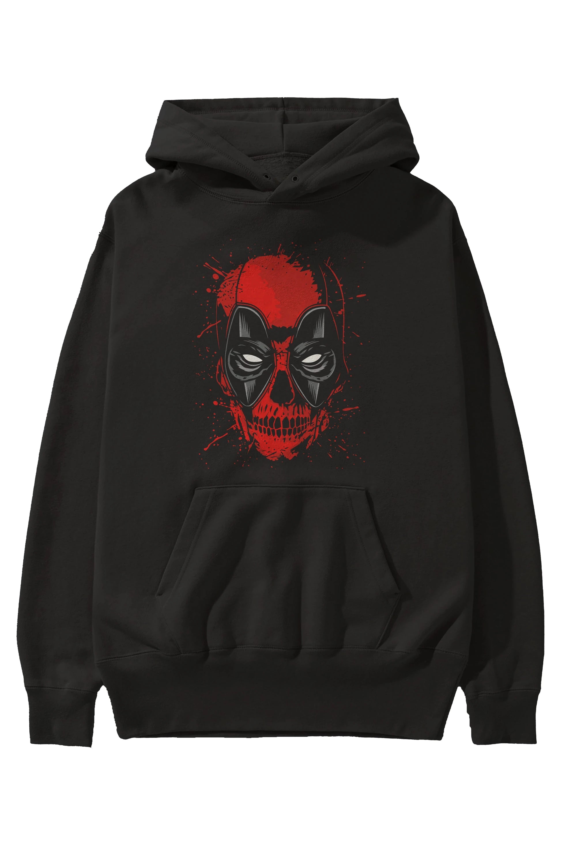 Deadpool (3) Ön Baskılı Hoodie Oversize Kapüşonlu Sweatshirt Erkek Kadın Unisex