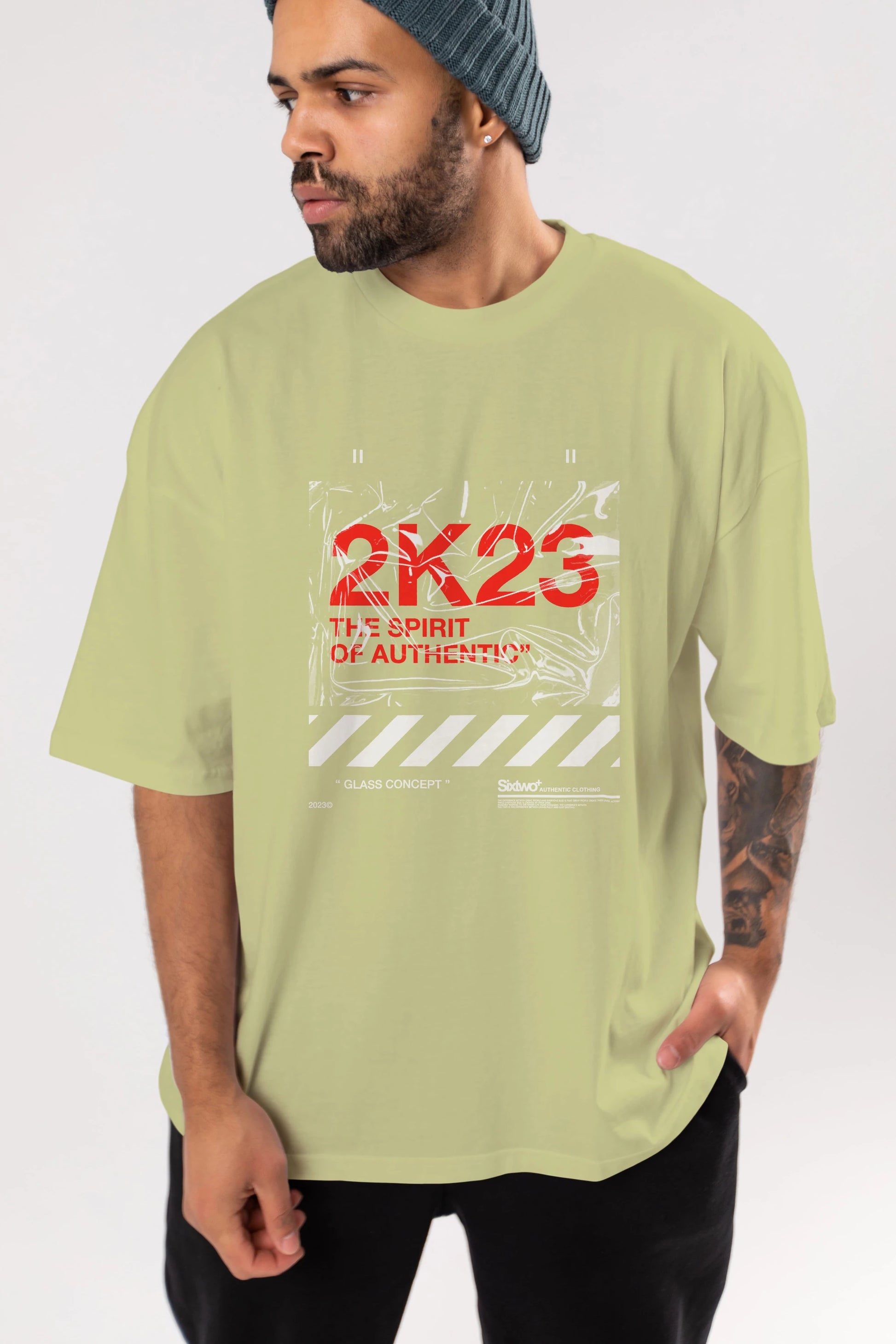 The Spirit Ön Baskılı Oversize t-shirt Erkek Kadın Unisex