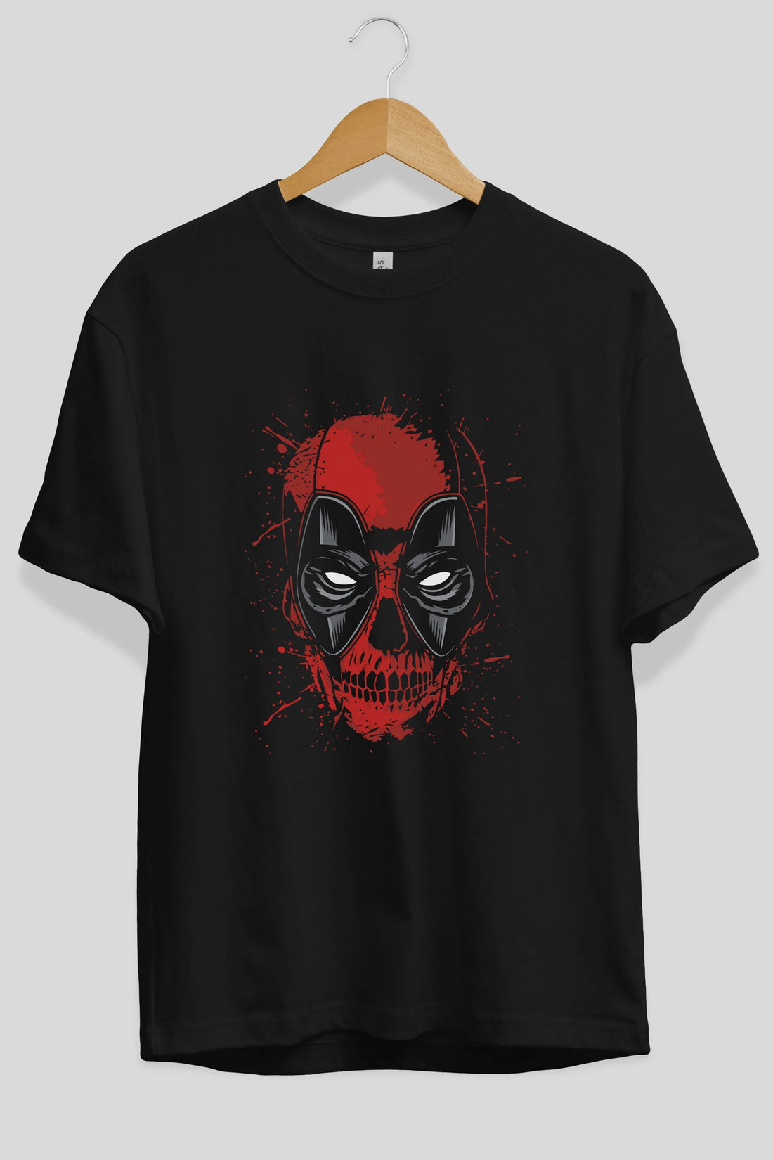 Deadpool (3) Ön Baskılı Oversize t-shirt Erkek Kadın Unisex %100 Pamuk Bisiklet Yaka tişort