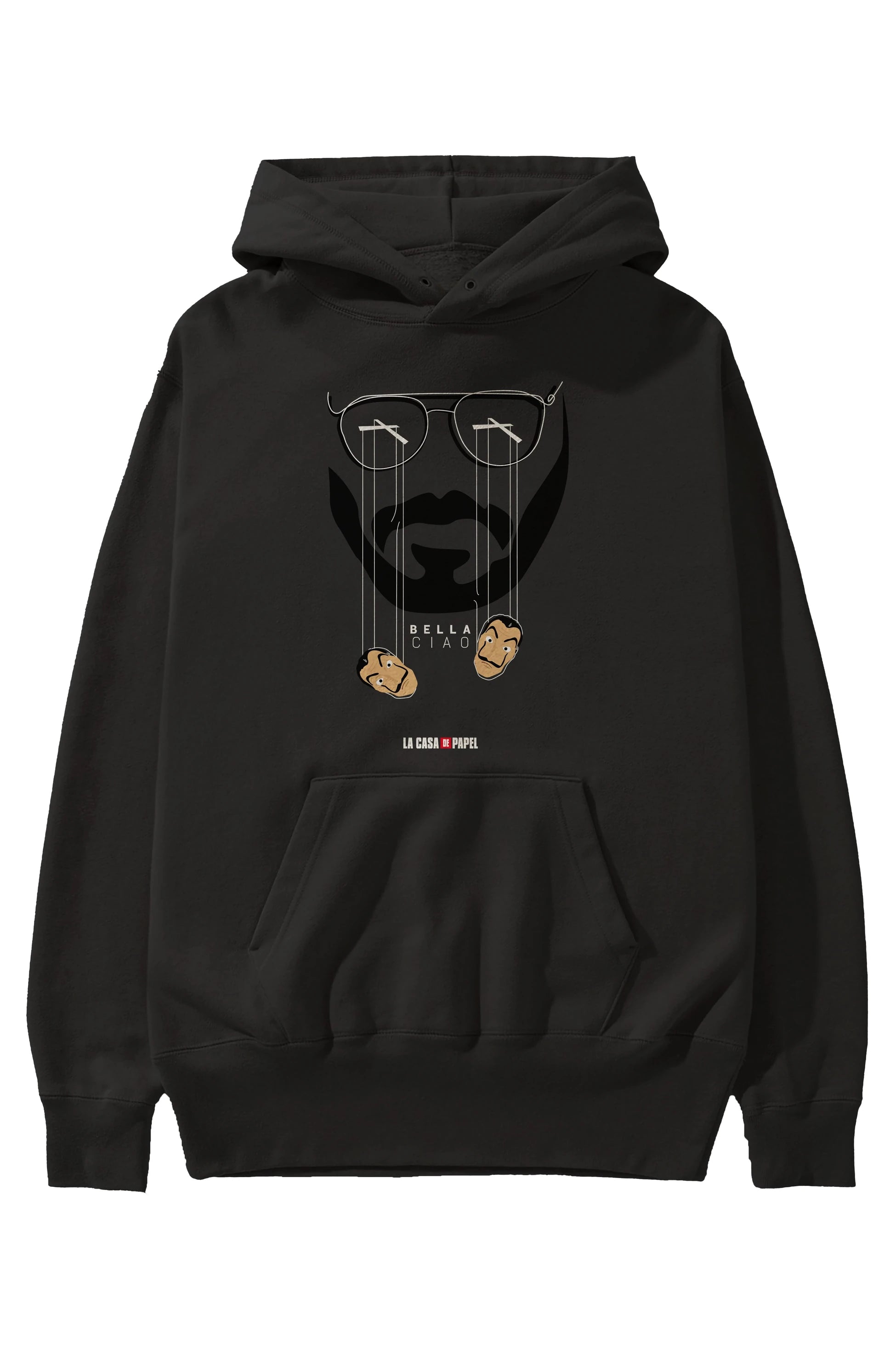 La Casa De Papel (11) Ön Baskılı Hoodie Oversize Kapüşonlu Sweatshirt Erkek Kadın Unisex