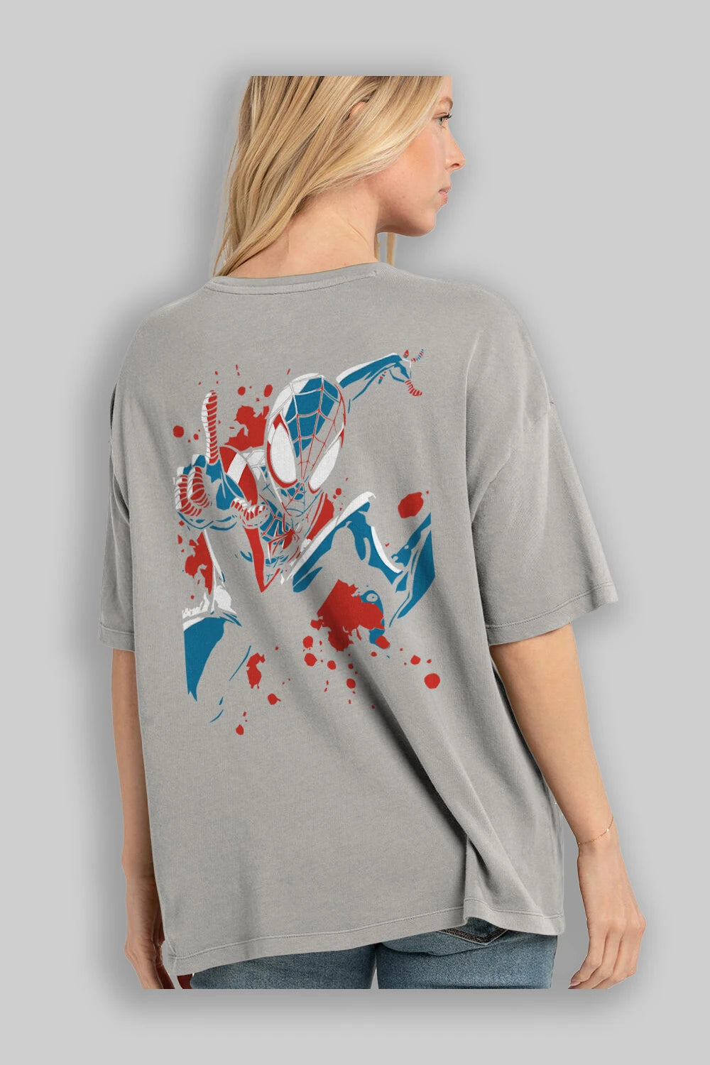 Venom (21) Arka Baskılı Oversize t-shirt Erkek Kadın Unisex %100 Pamuk Bisiklet Yaka tişort