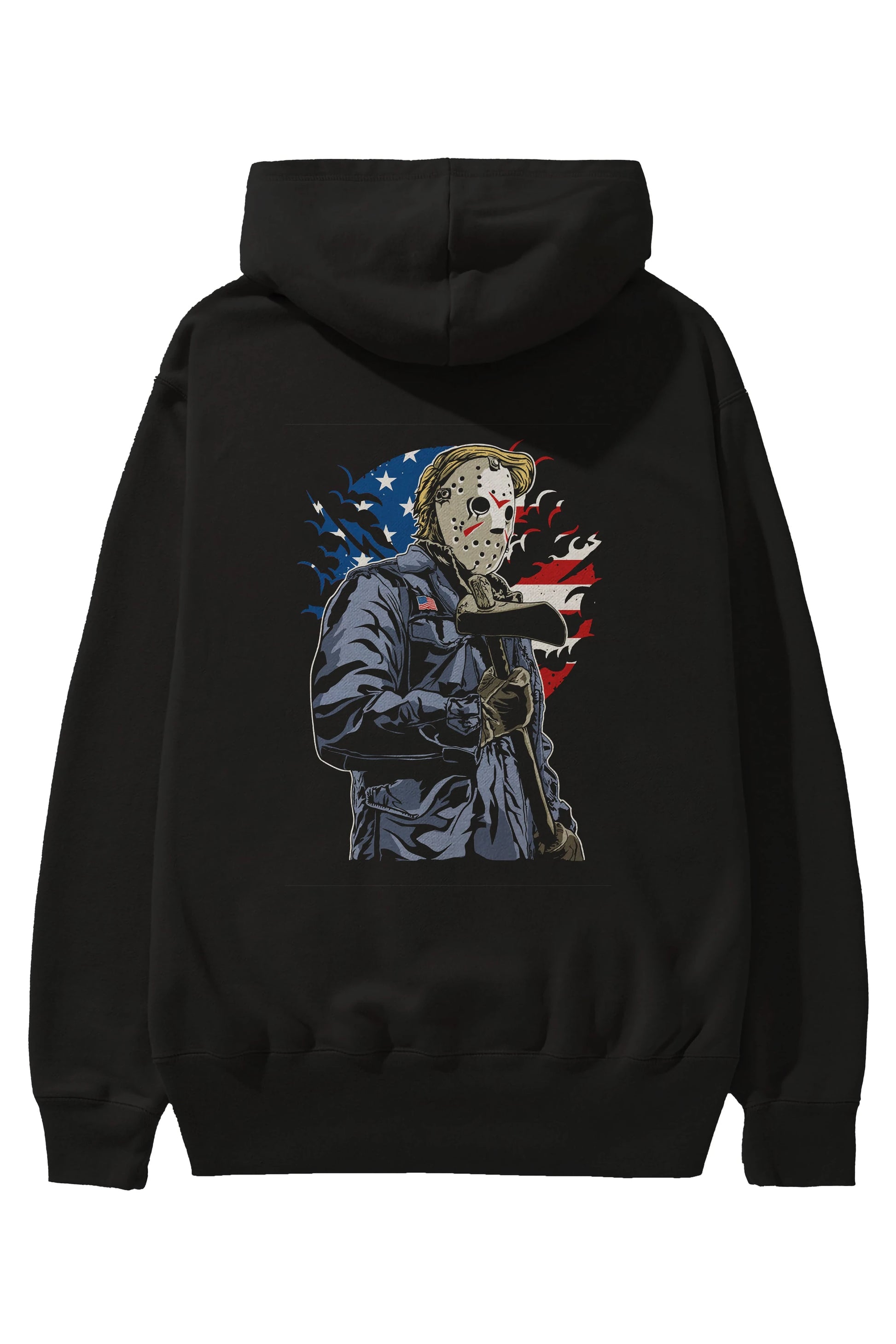 American Killer Arka Baskılı Hoodie Oversize Kapüşonlu Sweatshirt Erkek Kadın Unisex
