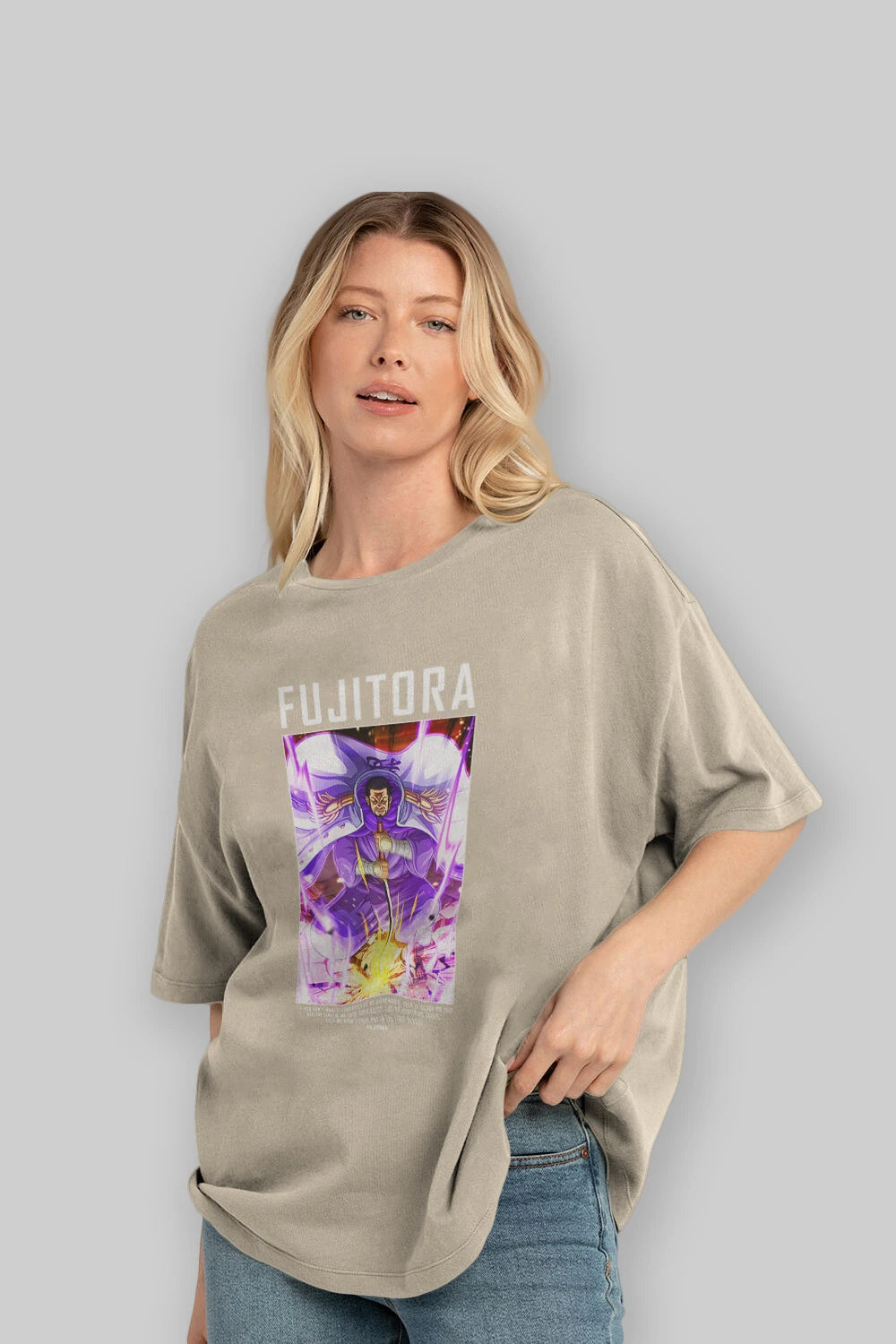 Issho Anime Ön Baskılı Oversize t-shirt Erkek Kadın Unisex