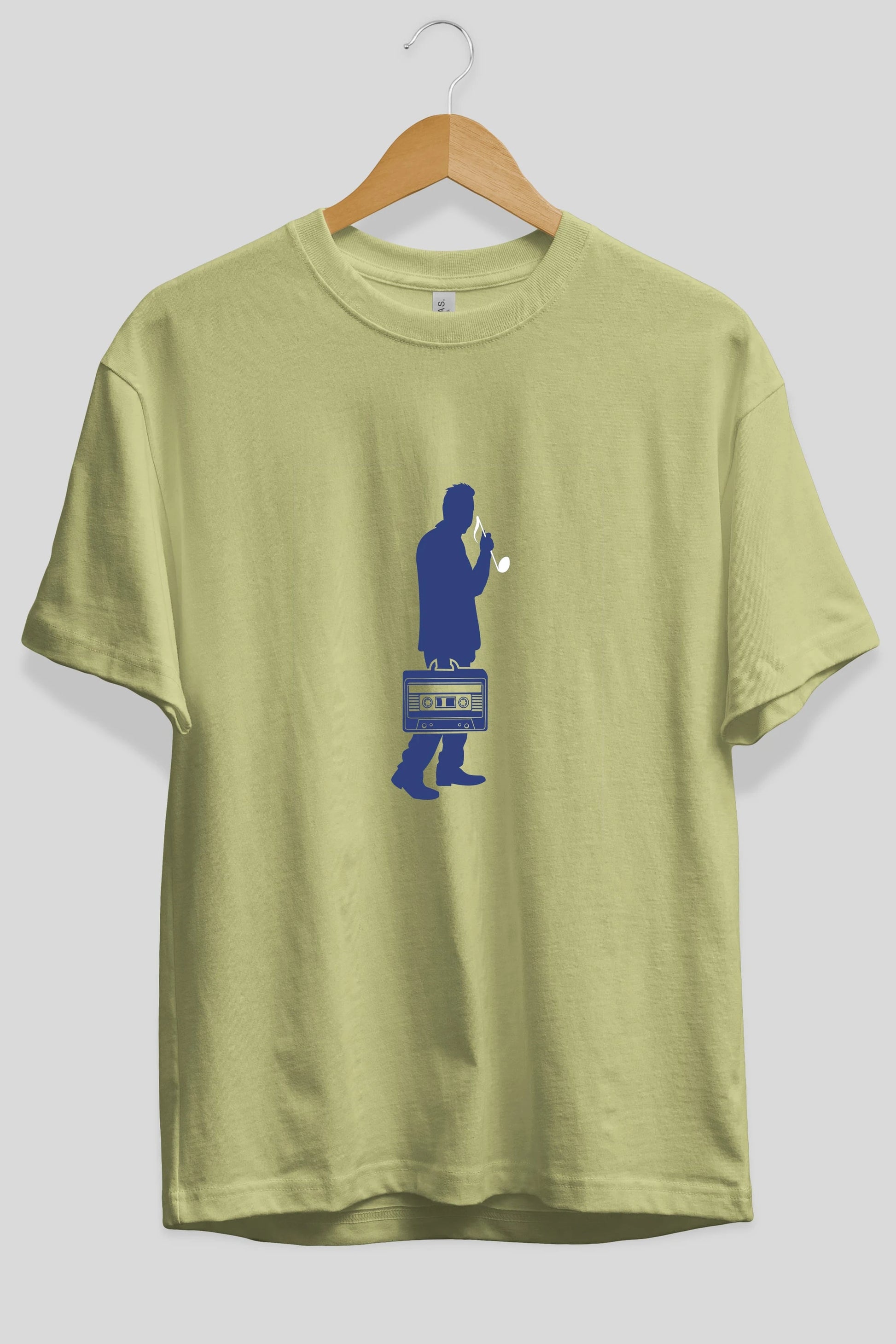 Sound Collector Ön Baskılı Oversize t-shirt %100 pamuk Erkek Kadın Unisex