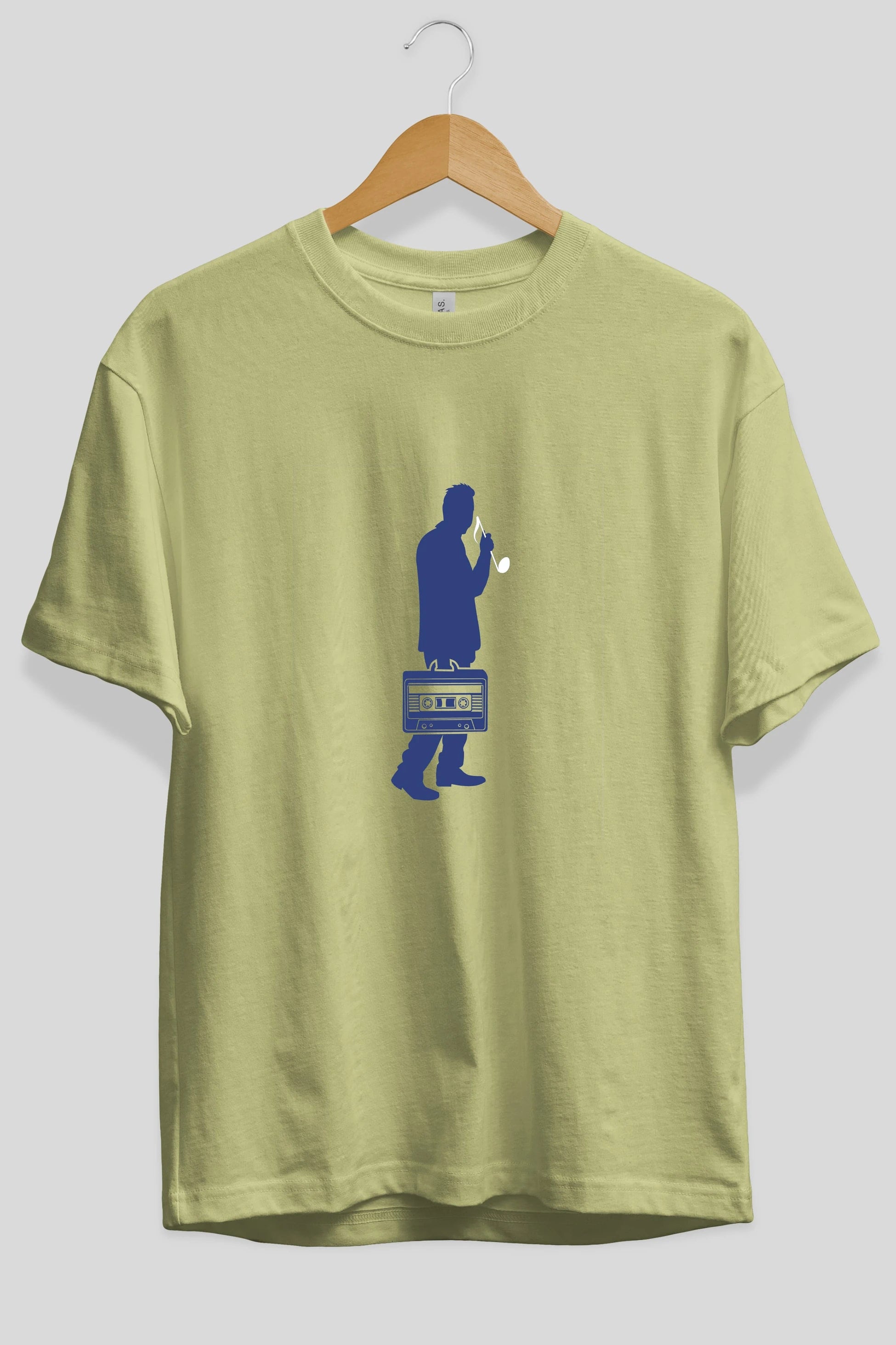 Sound Collector Ön Baskılı Oversize t-shirt %100 pamuk Erkek Kadın Unisex