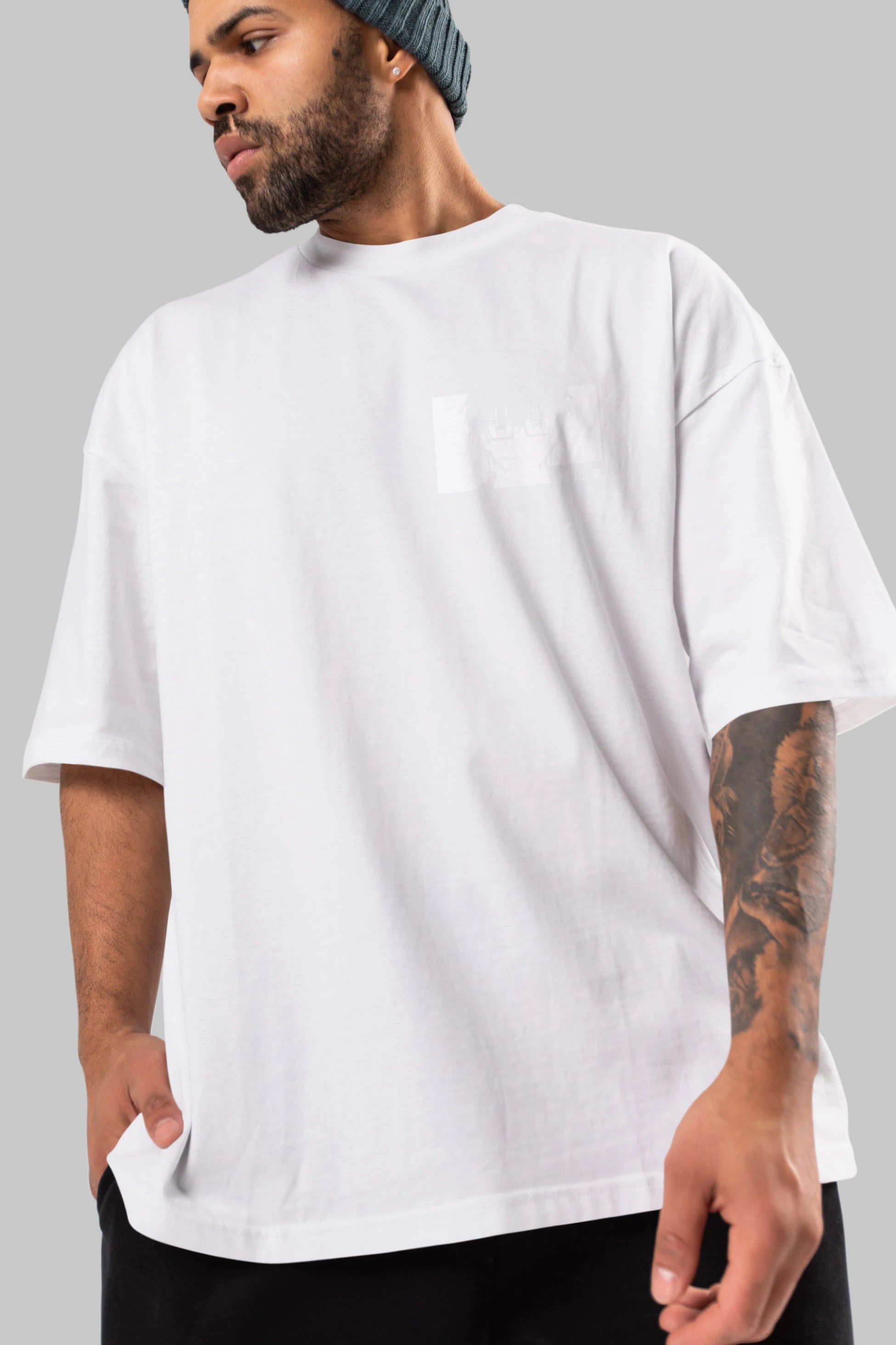 Rei Kiriyama 3 Ön Sol Baskılı Oversize t-shirt Erkek Kadın Unisex %100 Pamuk Bisiklet Yaka tişort